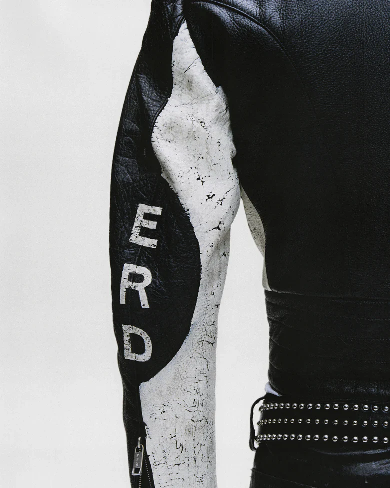 ENFANTS RICHES DEPRIMES - Men Dog In Restraint Leather Jacket - Image 5