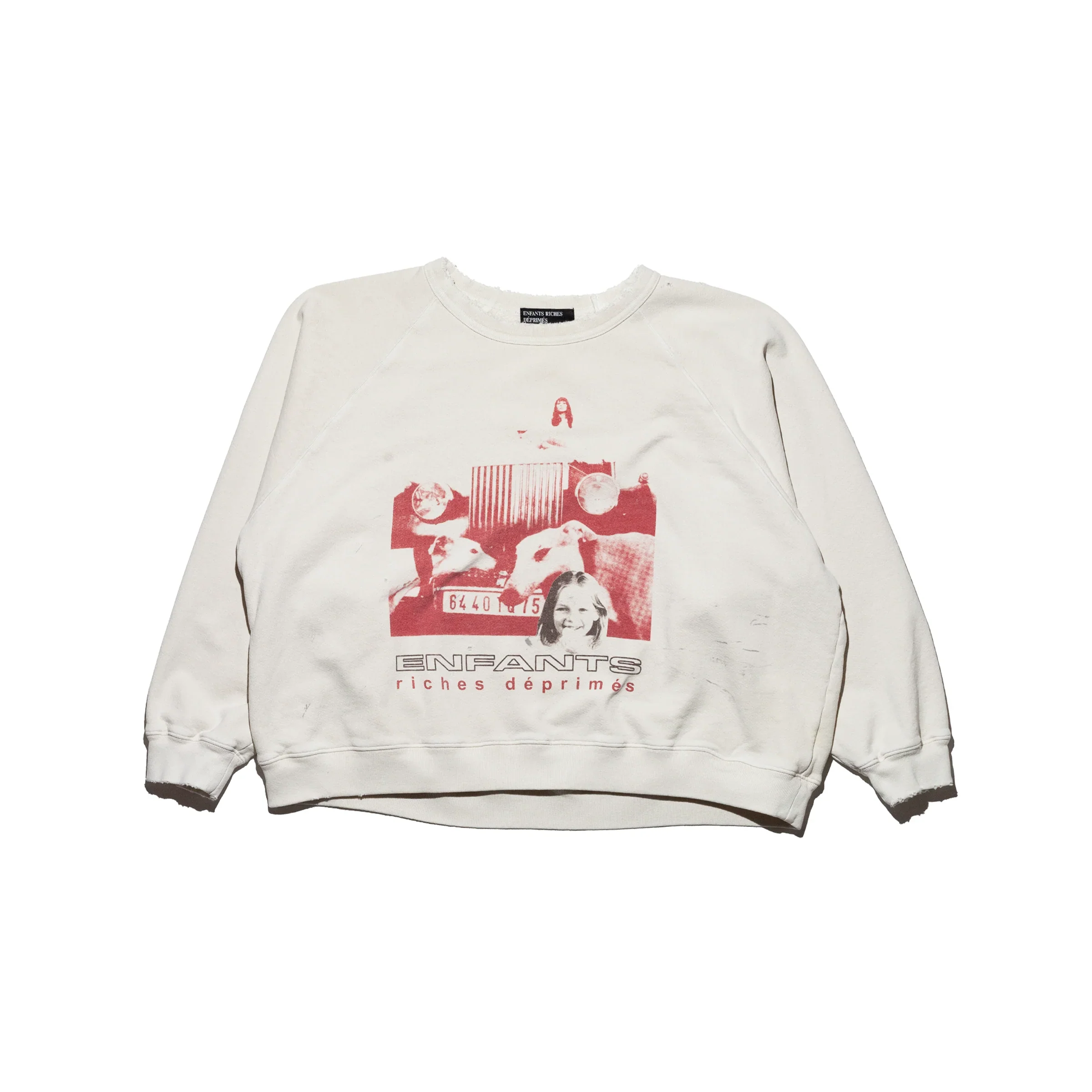 ENFANTS RICHES DEPRIMES - Men Incandescent Raglan Sweatshirt - Image 3