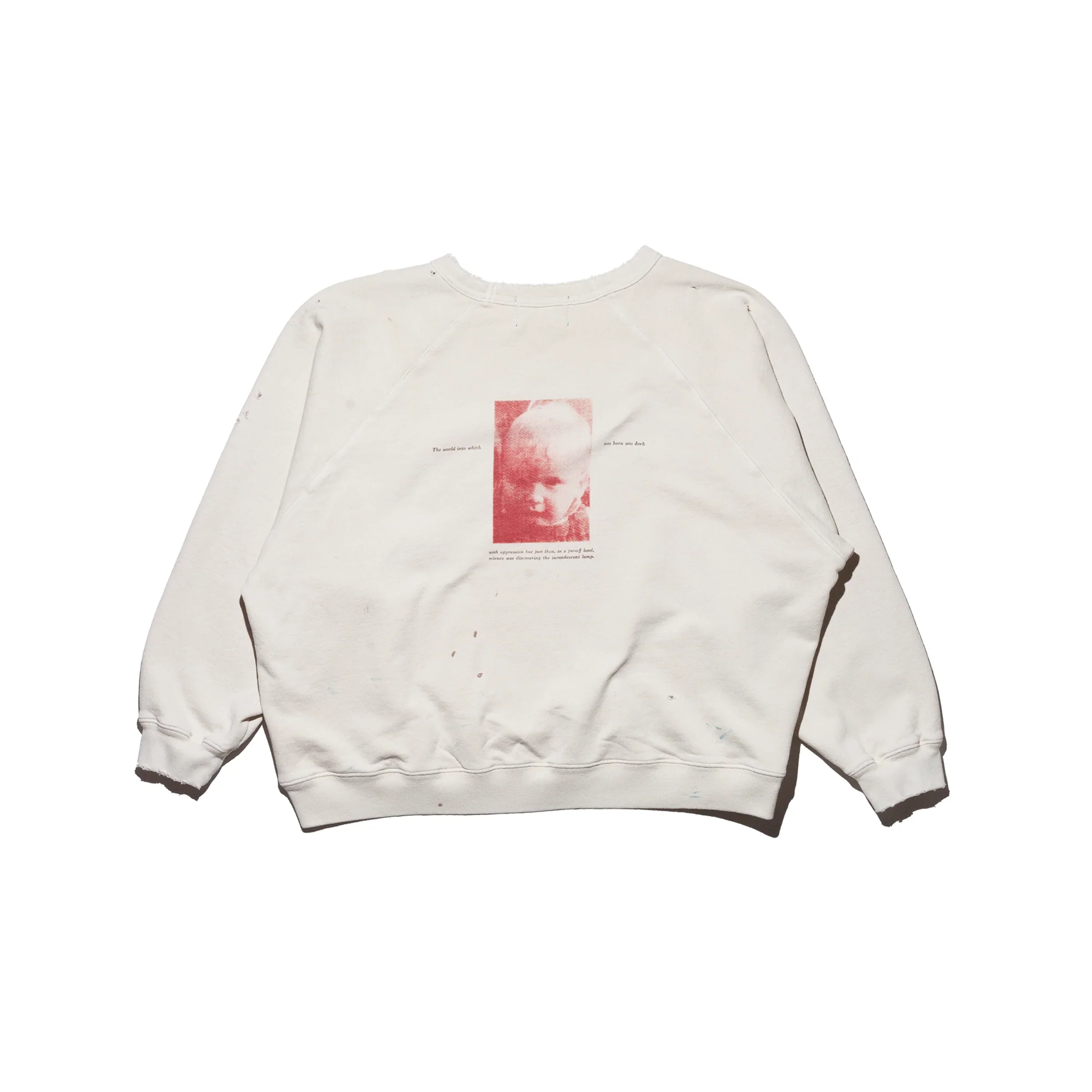 ENFANTS RICHES DEPRIMES - Men Incandescent Raglan Sweatshirt - Image 4