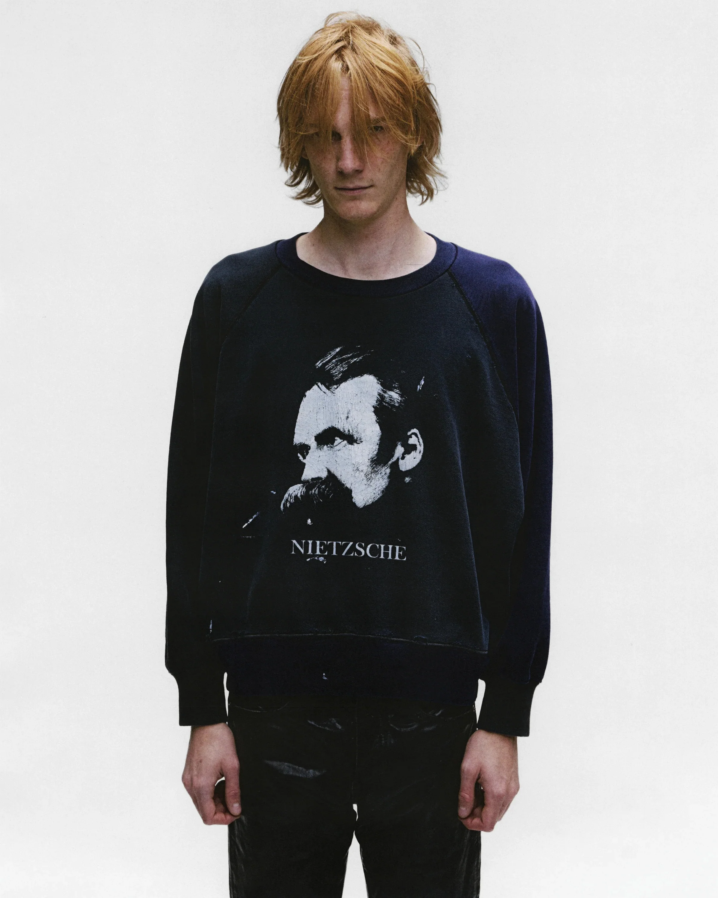 ENFANTS RICHES DEPRIMES - Men Nietzsche Raglan Sweatshirt
