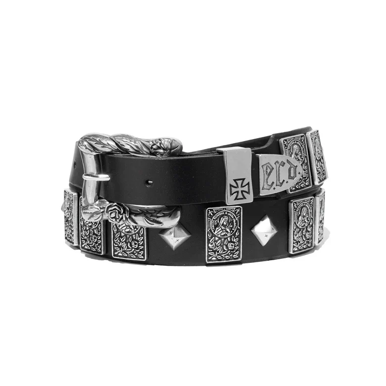 ENFANTS RICHES DEPRIMES - Men St. Teresa Studded Belt - Image 2