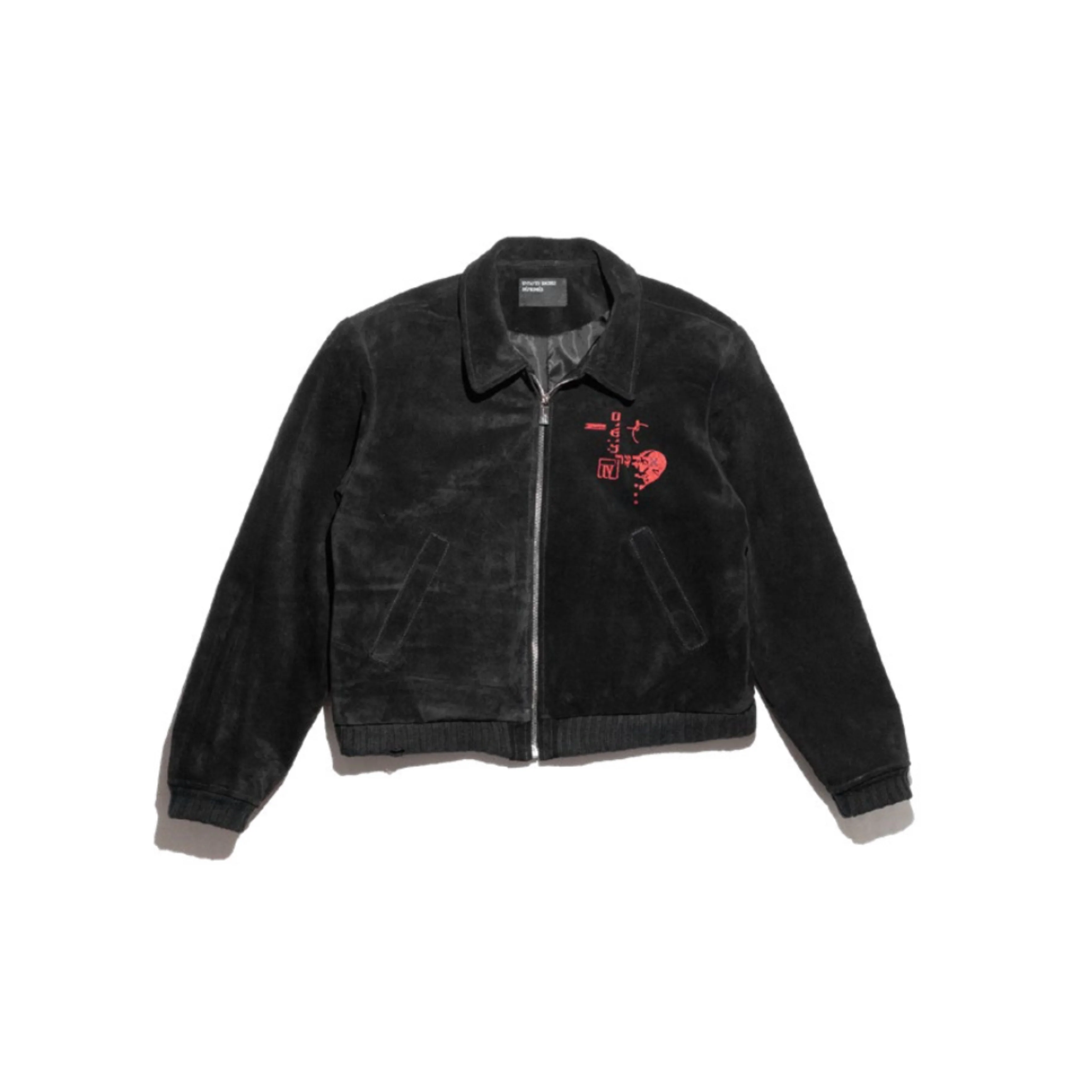ENFANTS RICHES DEPRIMES - Men Suede Constructivist Jacket - Image 3