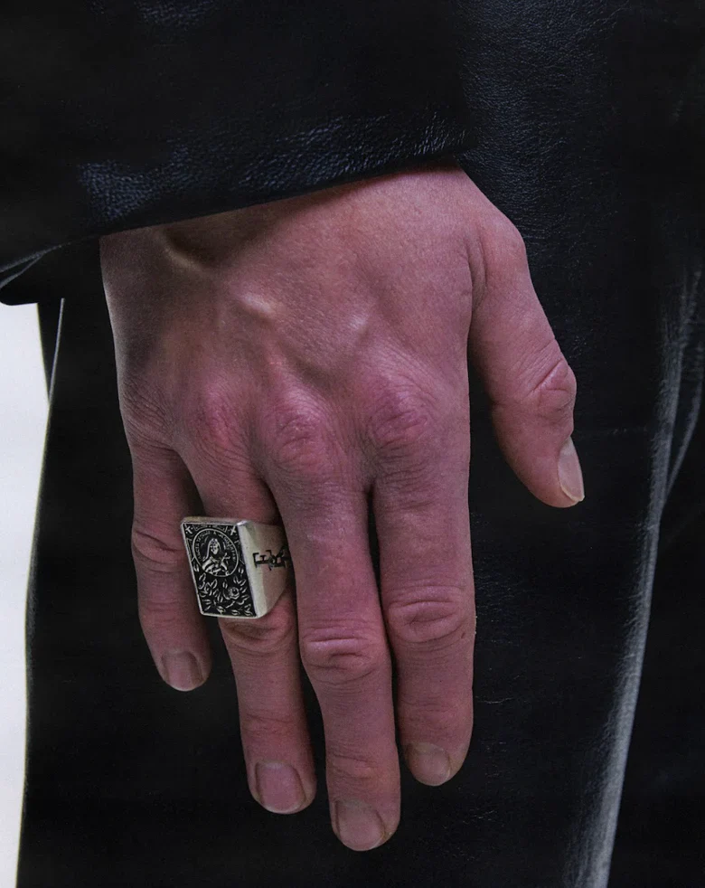ENFANTS RICHES DEPRIMES - Unisex St. Teresa Ring - Image 2