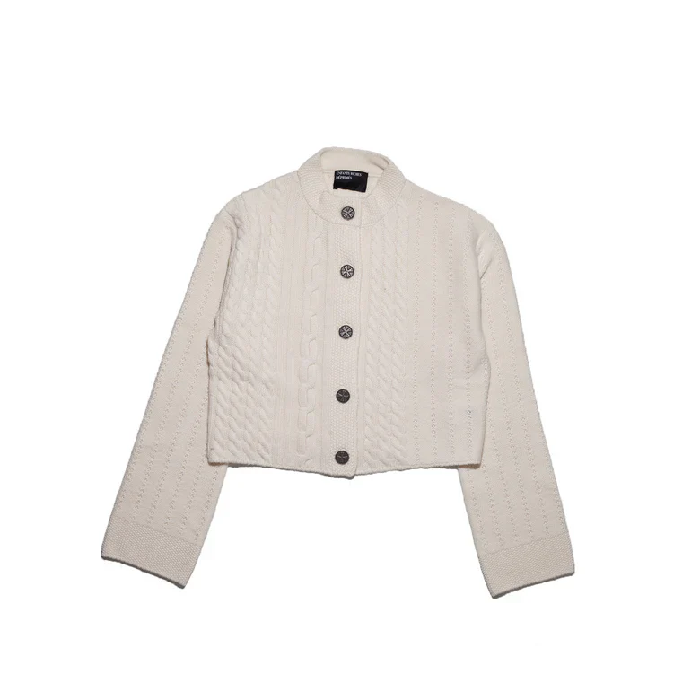 ENFANTS RICHES DEPRIMES - Women Cropped Cardigan
