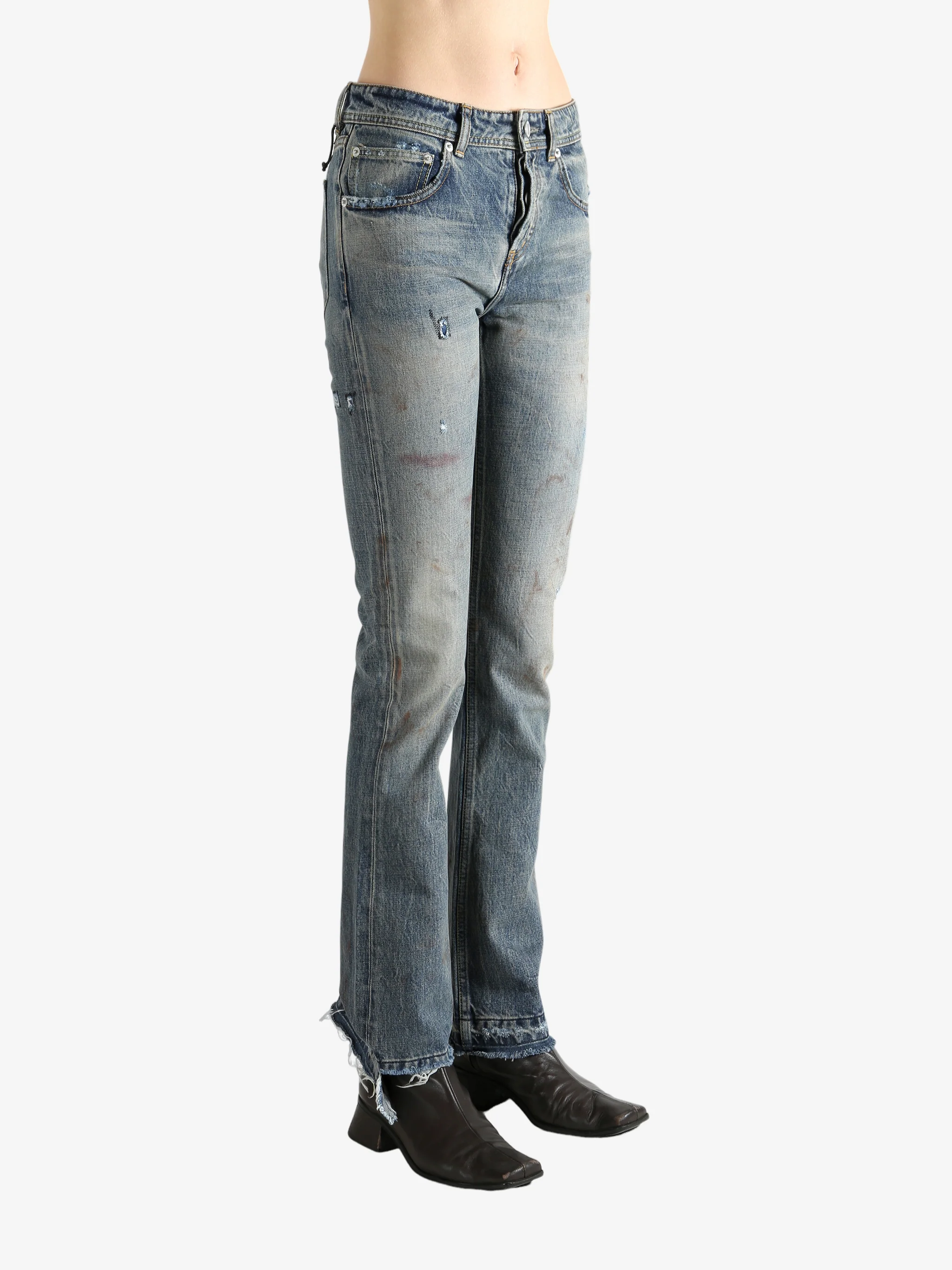 ENFANTS RICHES DEPRIMES - Women Elvis Texas Flare Jeans - Image 2