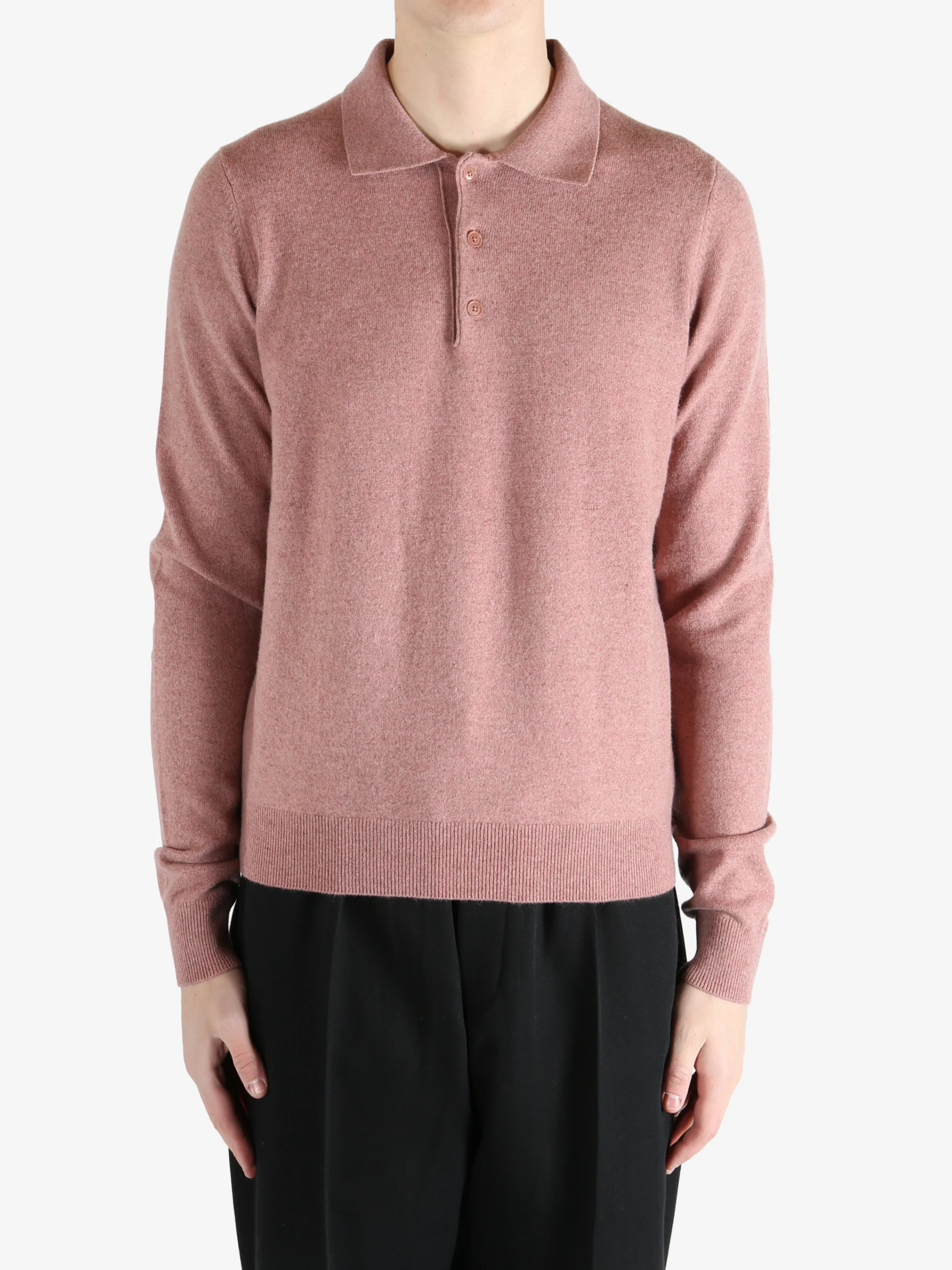 EXTREME CASHMERE - Unisex N°223 Be For Polo Shirt Sweater