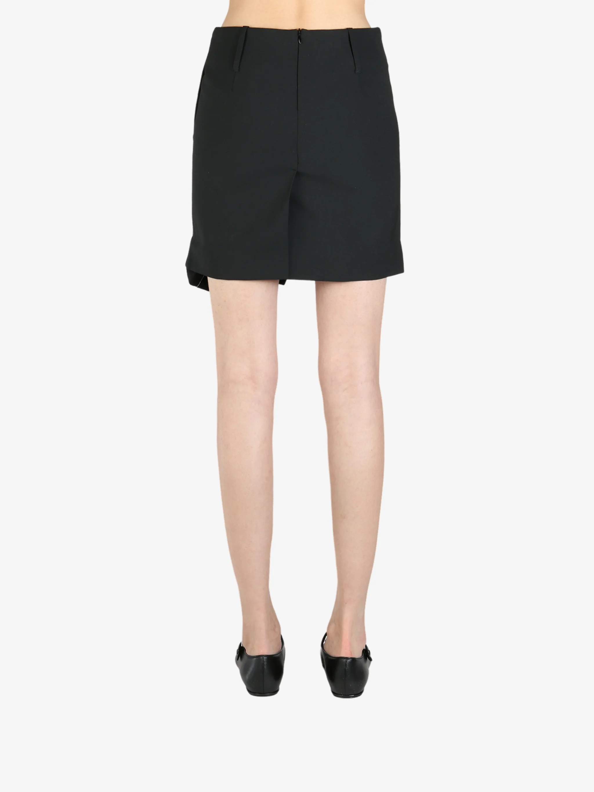 FAX COPY EXPRESS - Women Asymmetrical Pleated Midi Skirt - Image 3