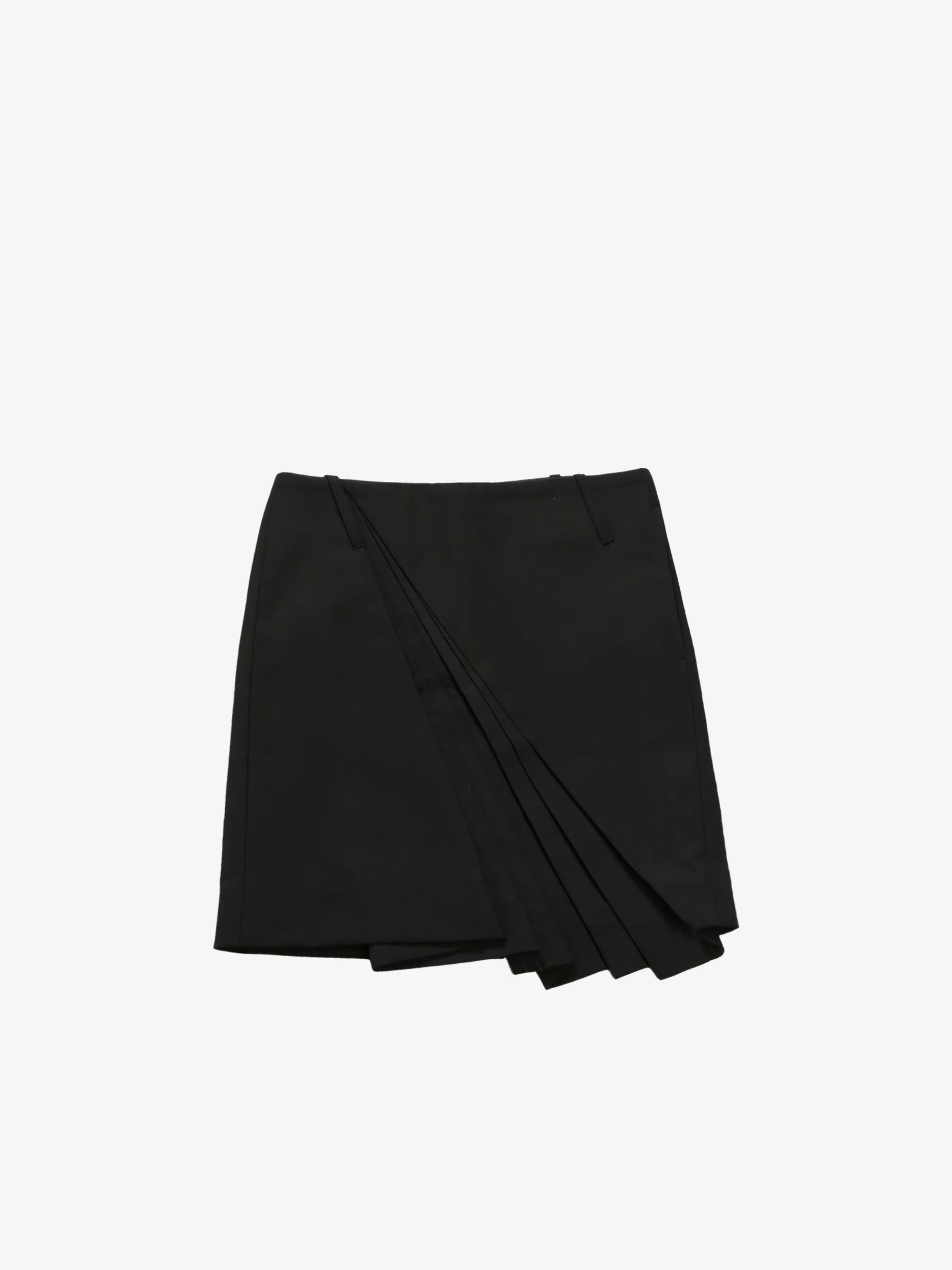 FAX COPY EXPRESS - Women Asymmetrical Pleated Midi Skirt - Image 4