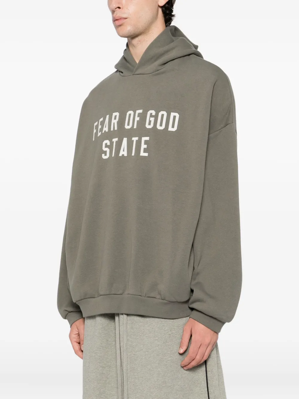 FEAR OF GOD ESSENTIALS - Men 90’S Fit Fleece Hoodie - Image 2