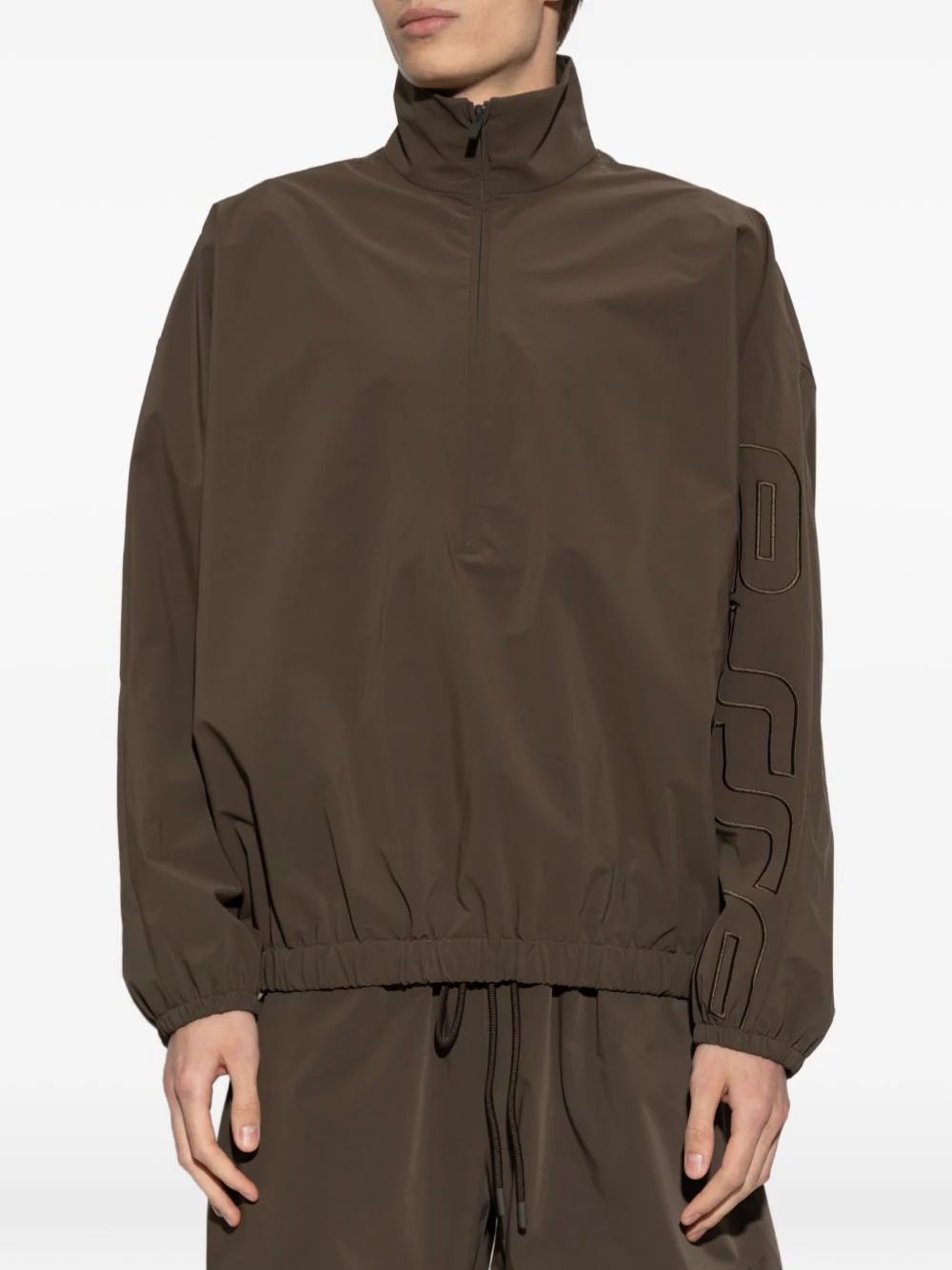 FEAR OF GOD ESSENTIALS - Men Active Trace 1/2 Zip Track Jacket