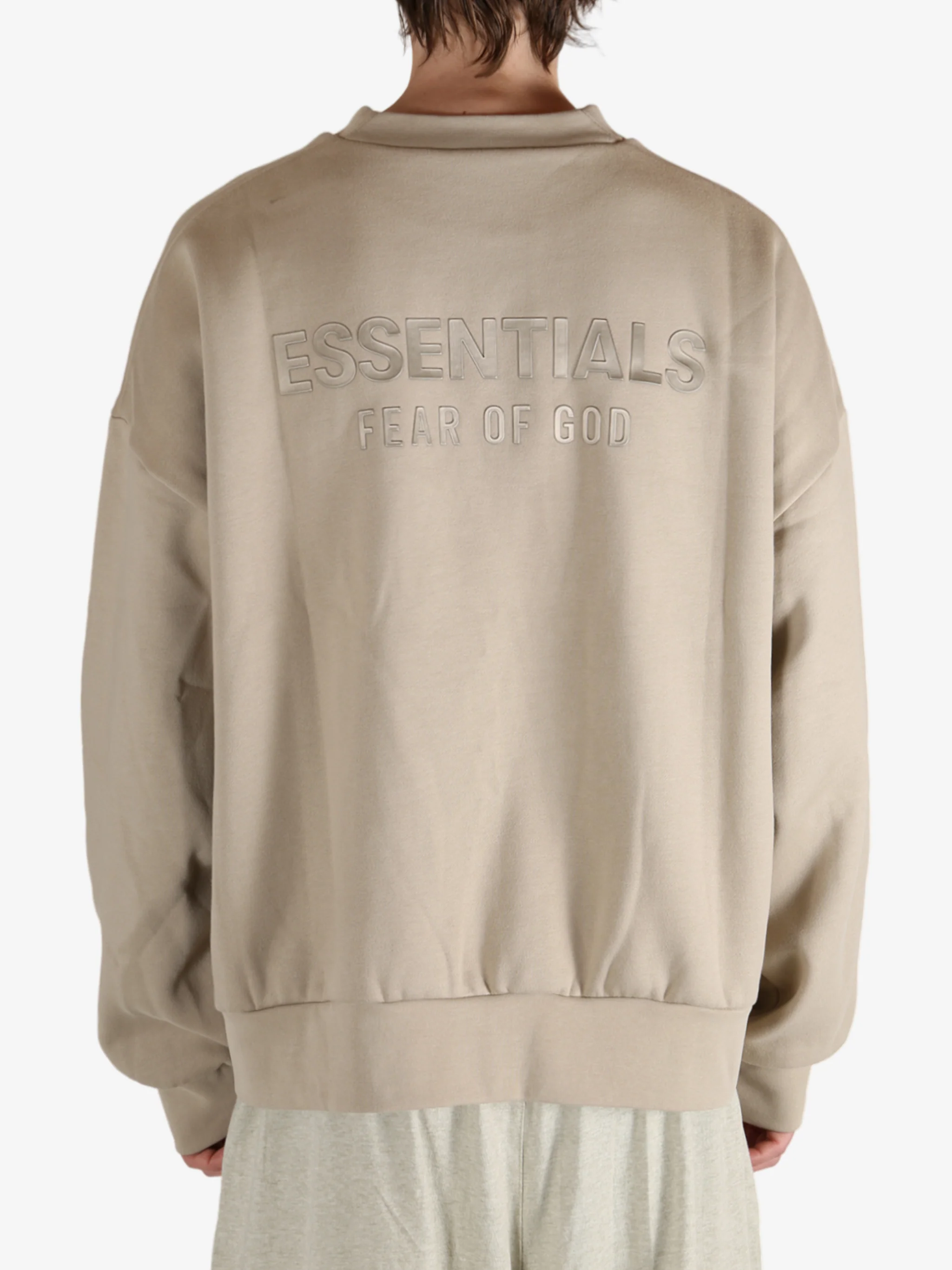 FEAR OF GOD ESSENTIALS - Men Classic Fit Fleece Crewneck - Image 3