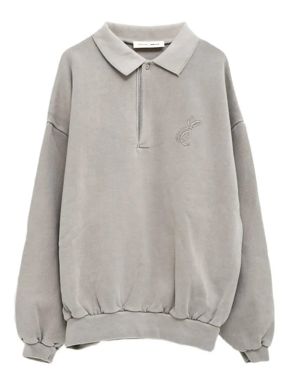 FEAR OF GOD ESSENTIALS - Men Classic Polo Sweatshirt
