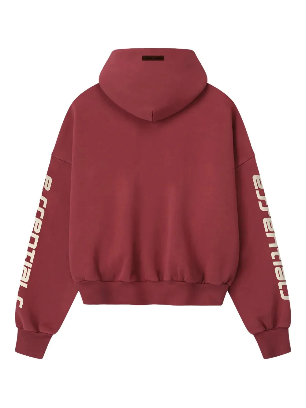 FEAR OF GOD ESSENTIALS - Men Cropped Relaxed Hoodie - Image 2
