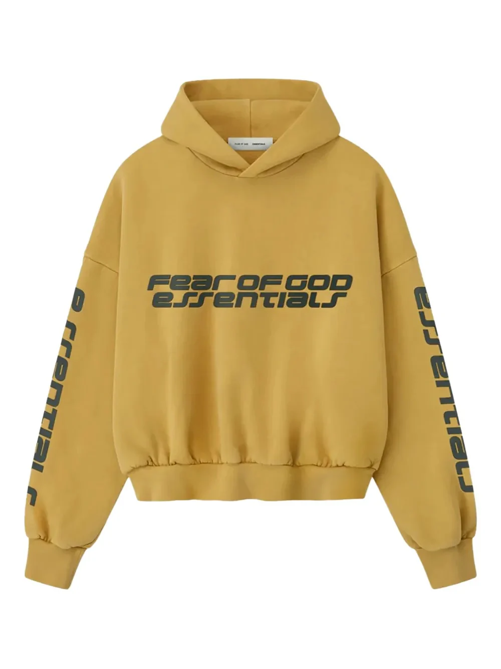 FEAR OF GOD ESSENTIALS - Men Cropped Relaxed Hoodie