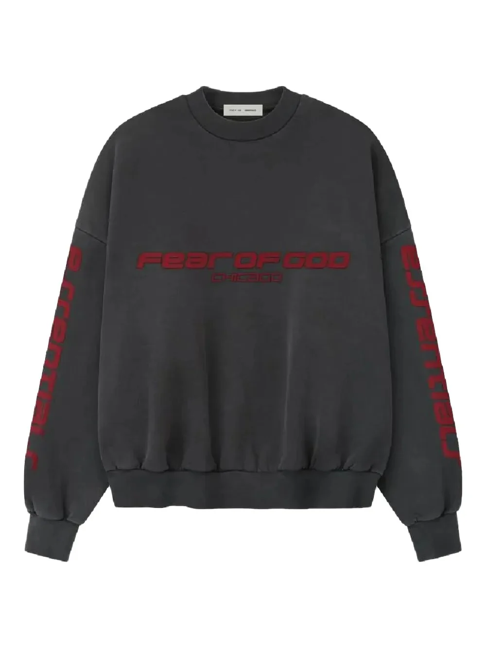 FEAR OF GOD ESSENTIALS - Men Cropped Relaxed Sweatshirt