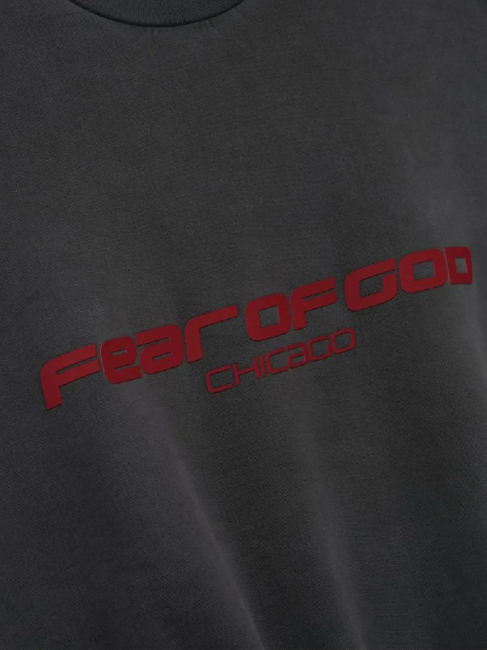 FEAR OF GOD ESSENTIALS - Men Cropped Relaxed Sweatshirt - Image 3