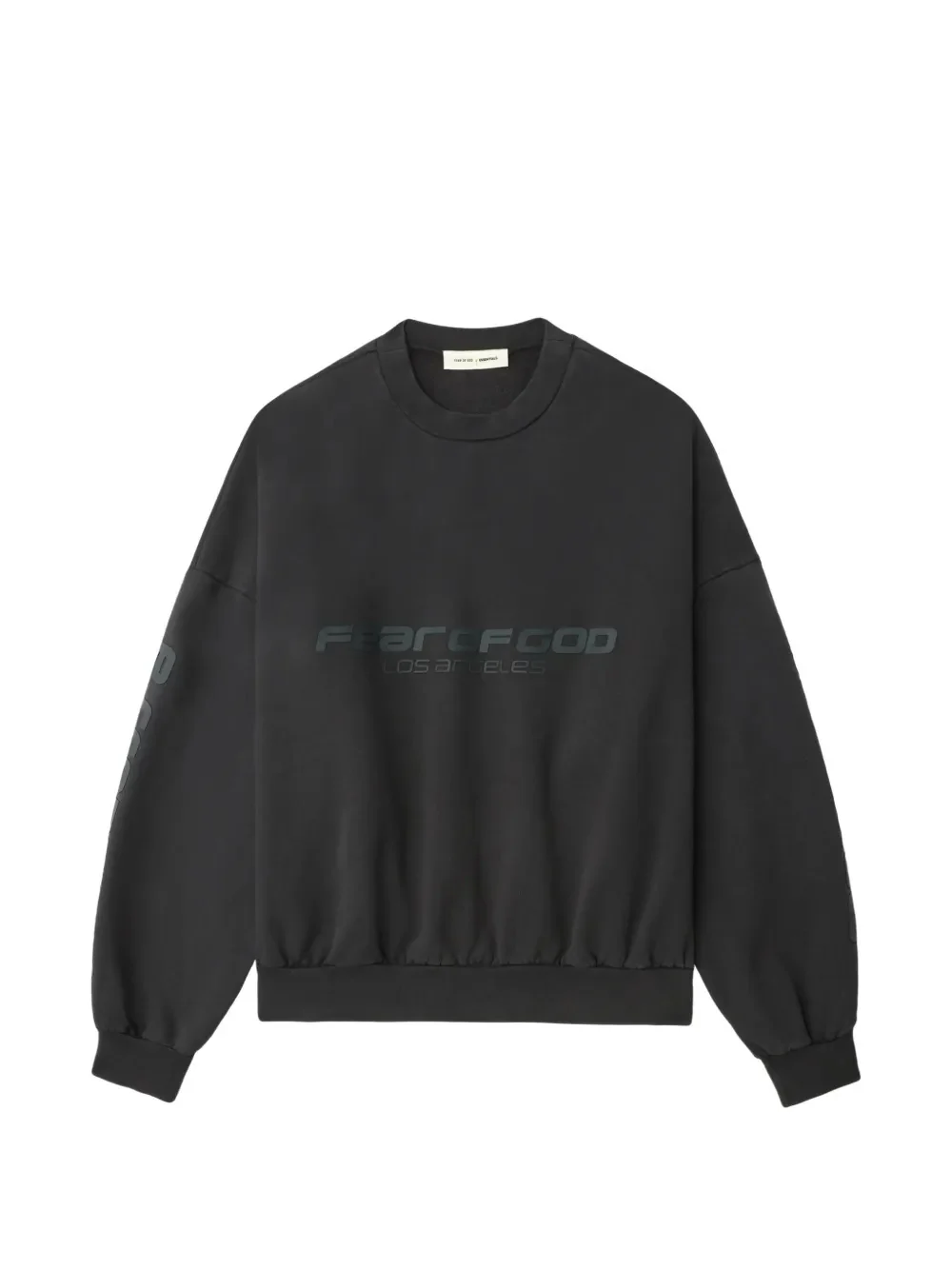 FEAR OF GOD ESSENTIALS - Men Cropped Relaxed Sweatshirt - Image 5
