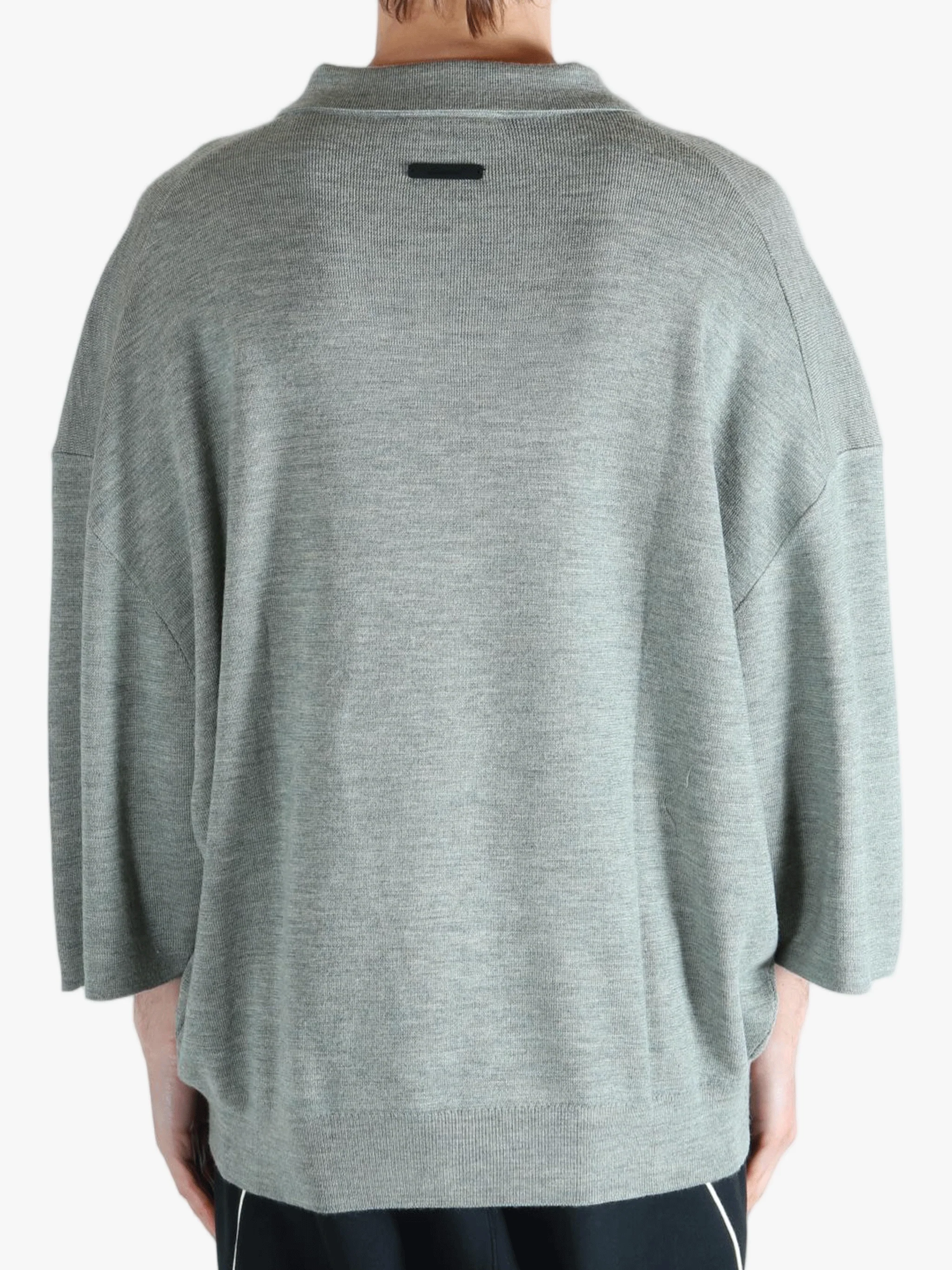 FEAR OF GOD ESSENTIALS - Men Signature 3/4 Sleeve 90'S Knit Polo - Image 3