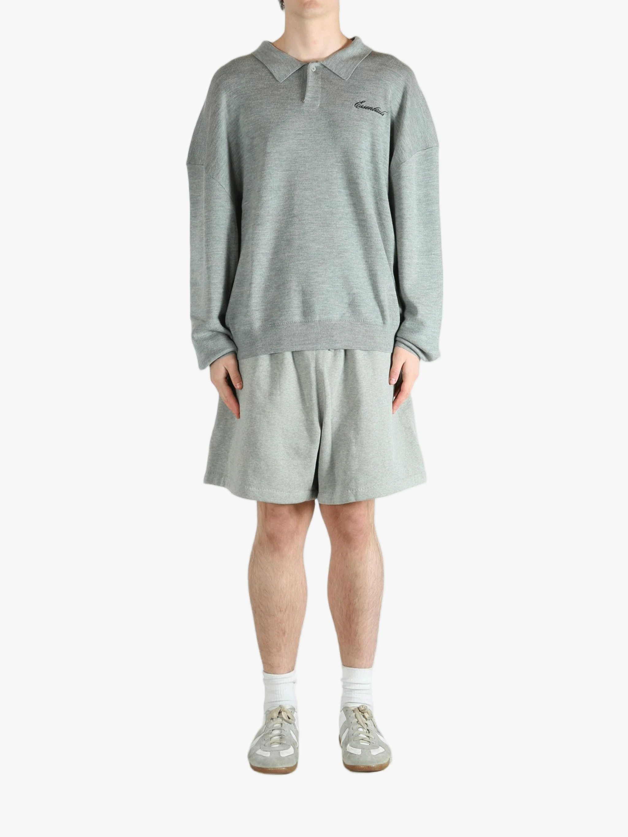 FEAR OF GOD ESSENTIALS - Men Signature 90'S Knit Polo - Image 4