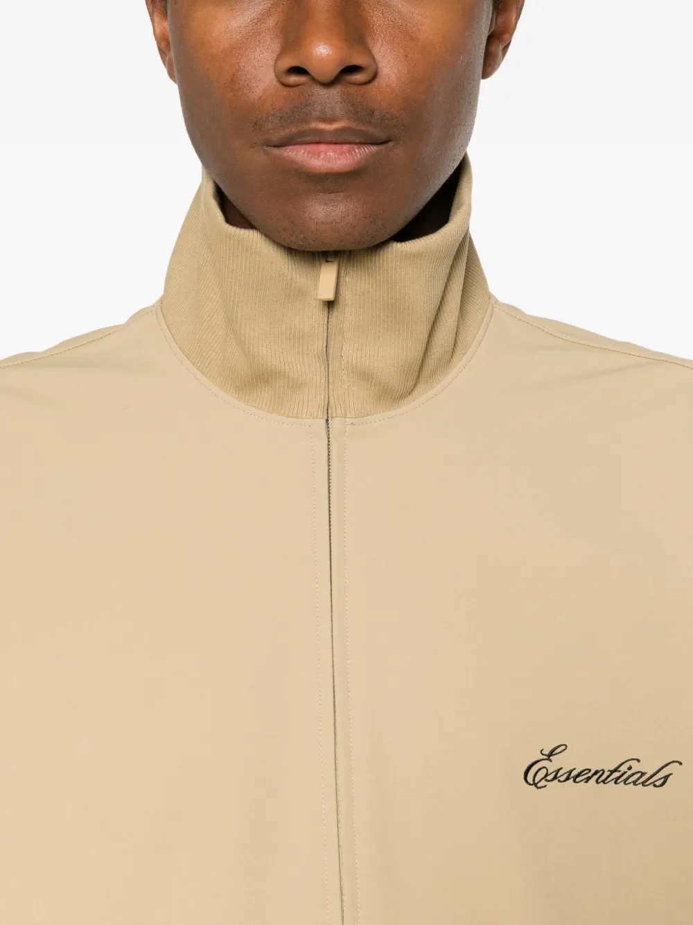 FEAR OF GOD ESSENTIALS - Men Signature Full Zip Track Jacket - Image 4
