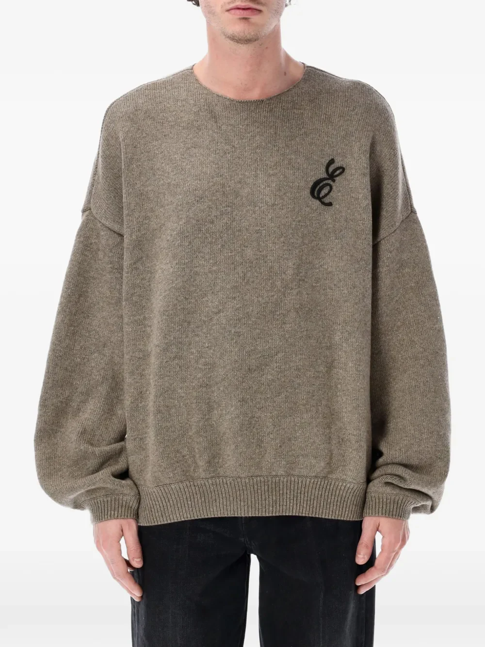 FEAR OF GOD ESSENTIALS - Men Waffle Crewneck Sweater