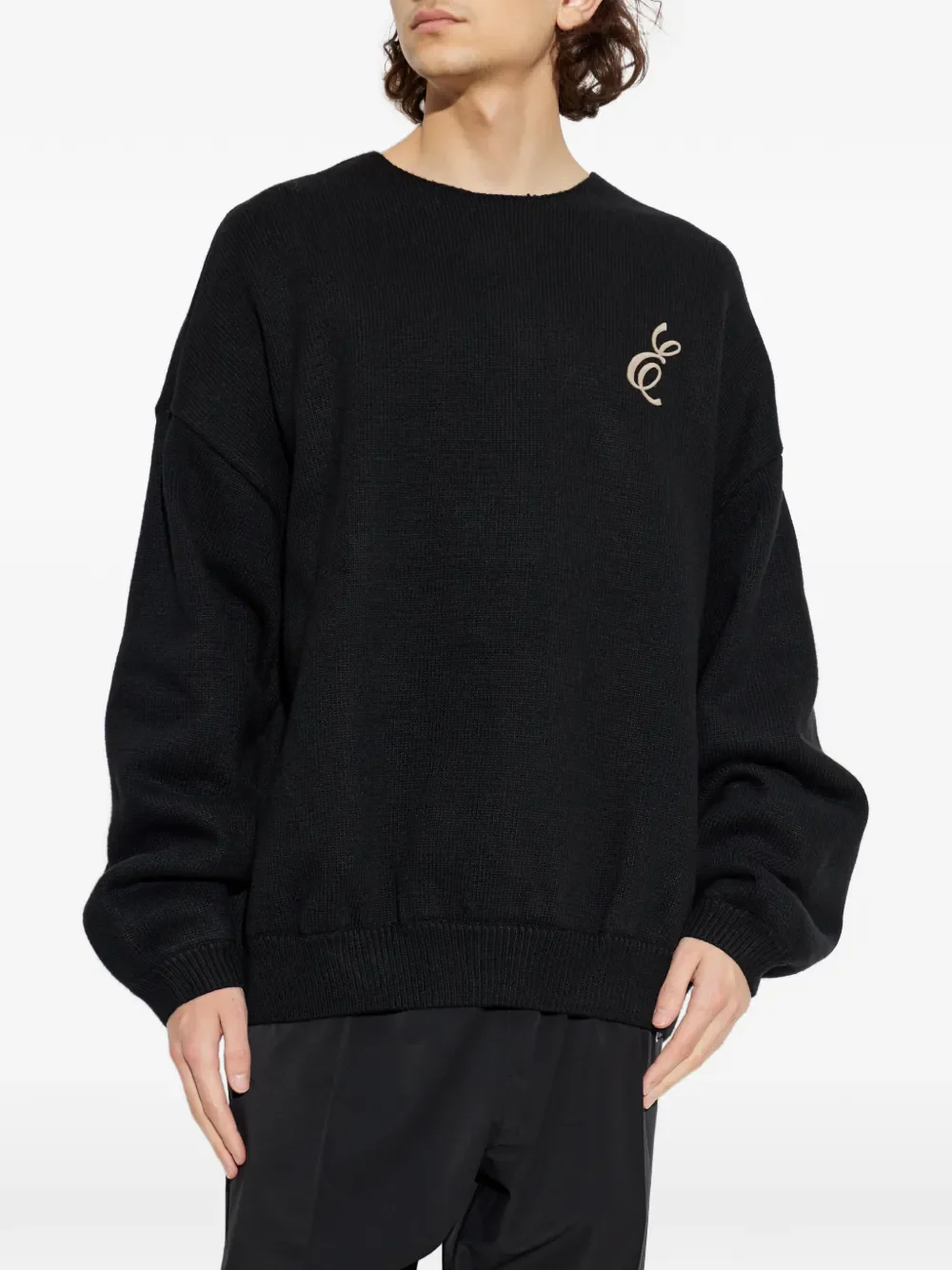 FEAR OF GOD ESSENTIALS - Men Waffle Crewneck Sweater - Image 2