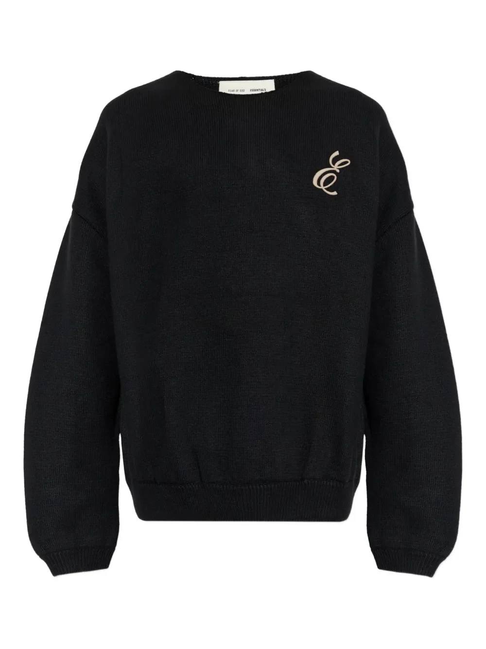FEAR OF GOD ESSENTIALS - Men Waffle Crewneck Sweater - Image 5