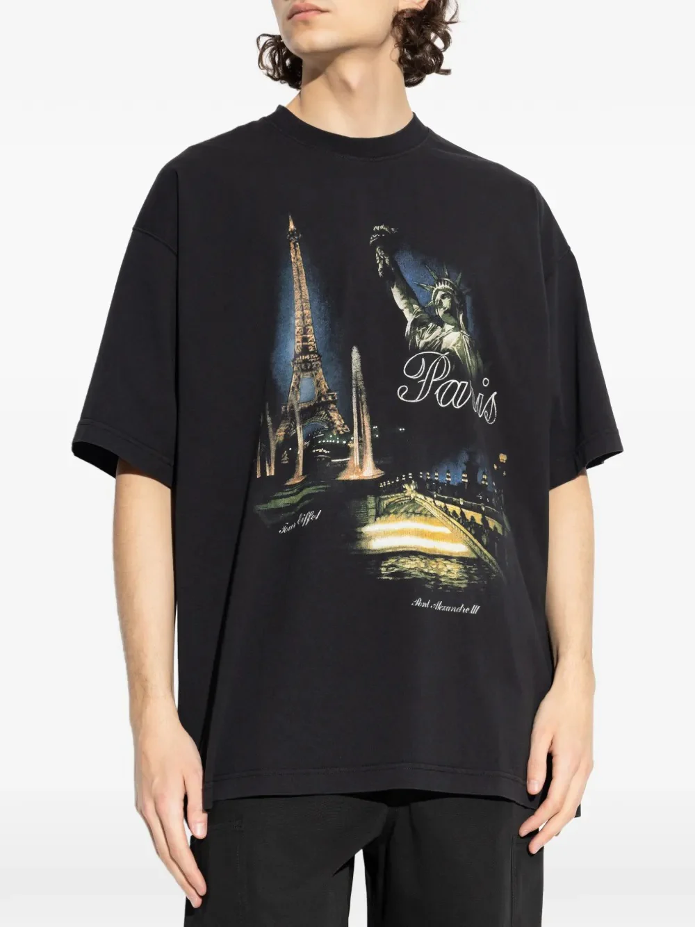 VETEMENTS - Men Paris Tourist T-Shirt