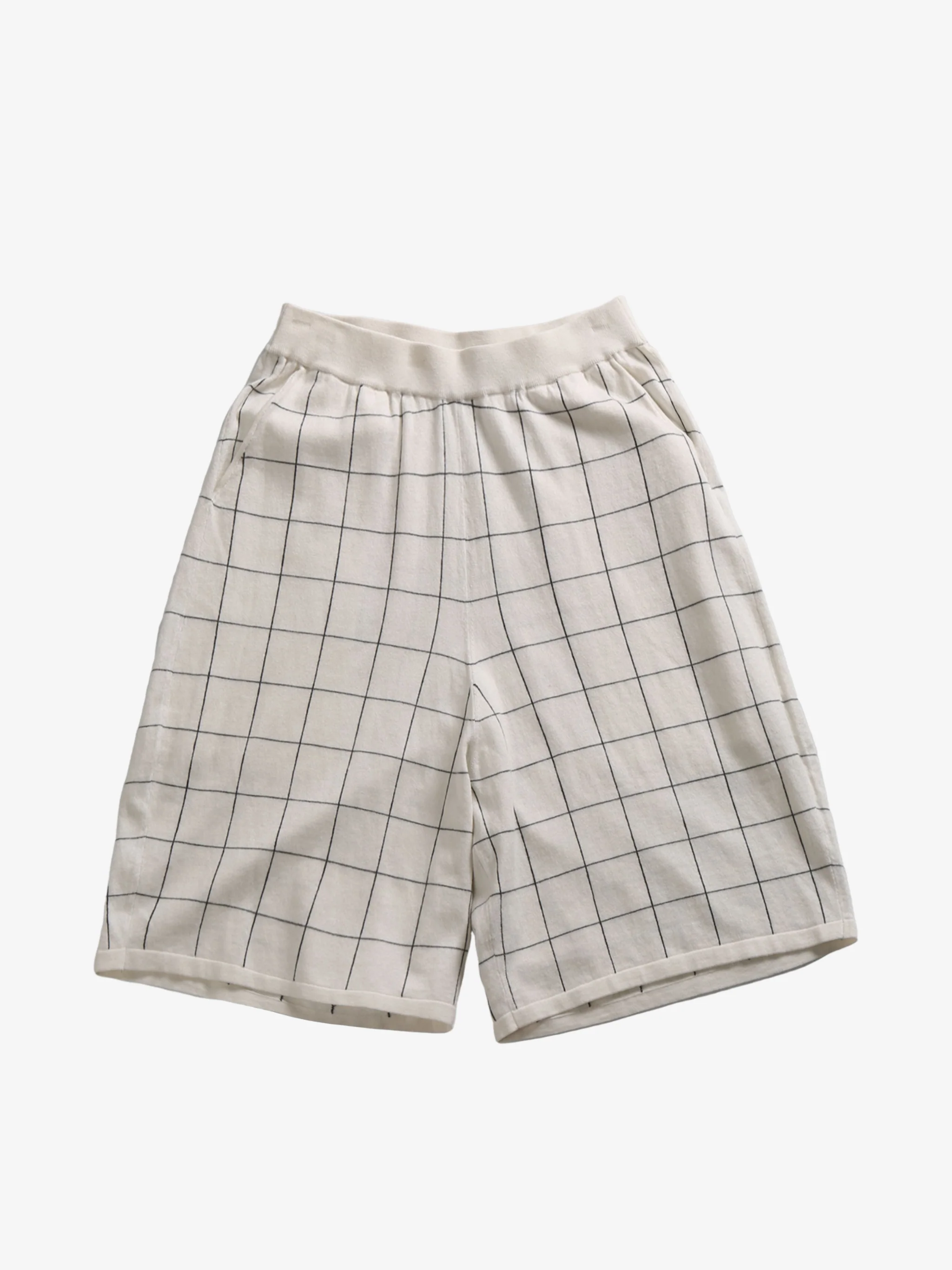 FRENCKENBERGER - Women Checkered Shorts - Image 4