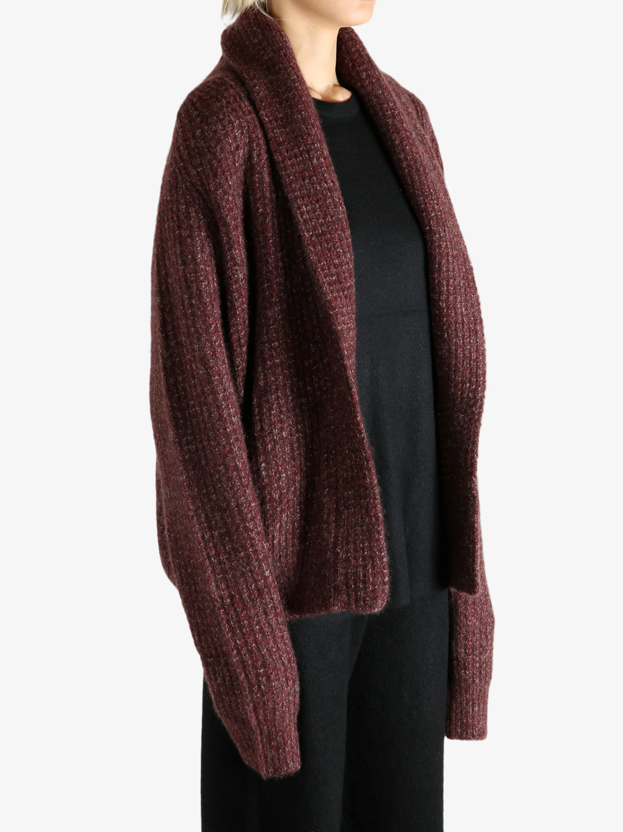 FRENCKENBERGER - Women Waffle Cardigan - Image 2