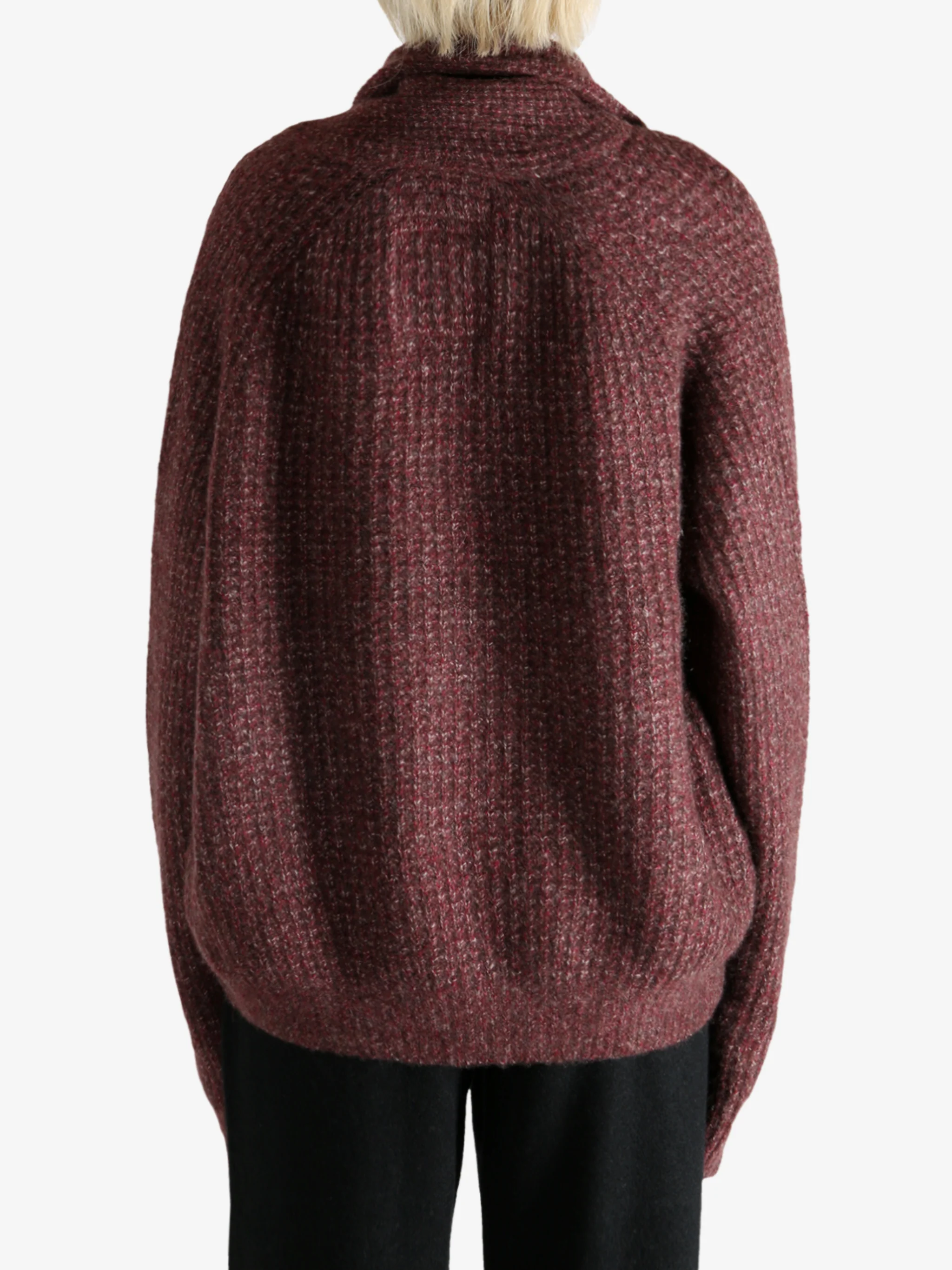 FRENCKENBERGER - Women Waffle Cardigan - Image 3