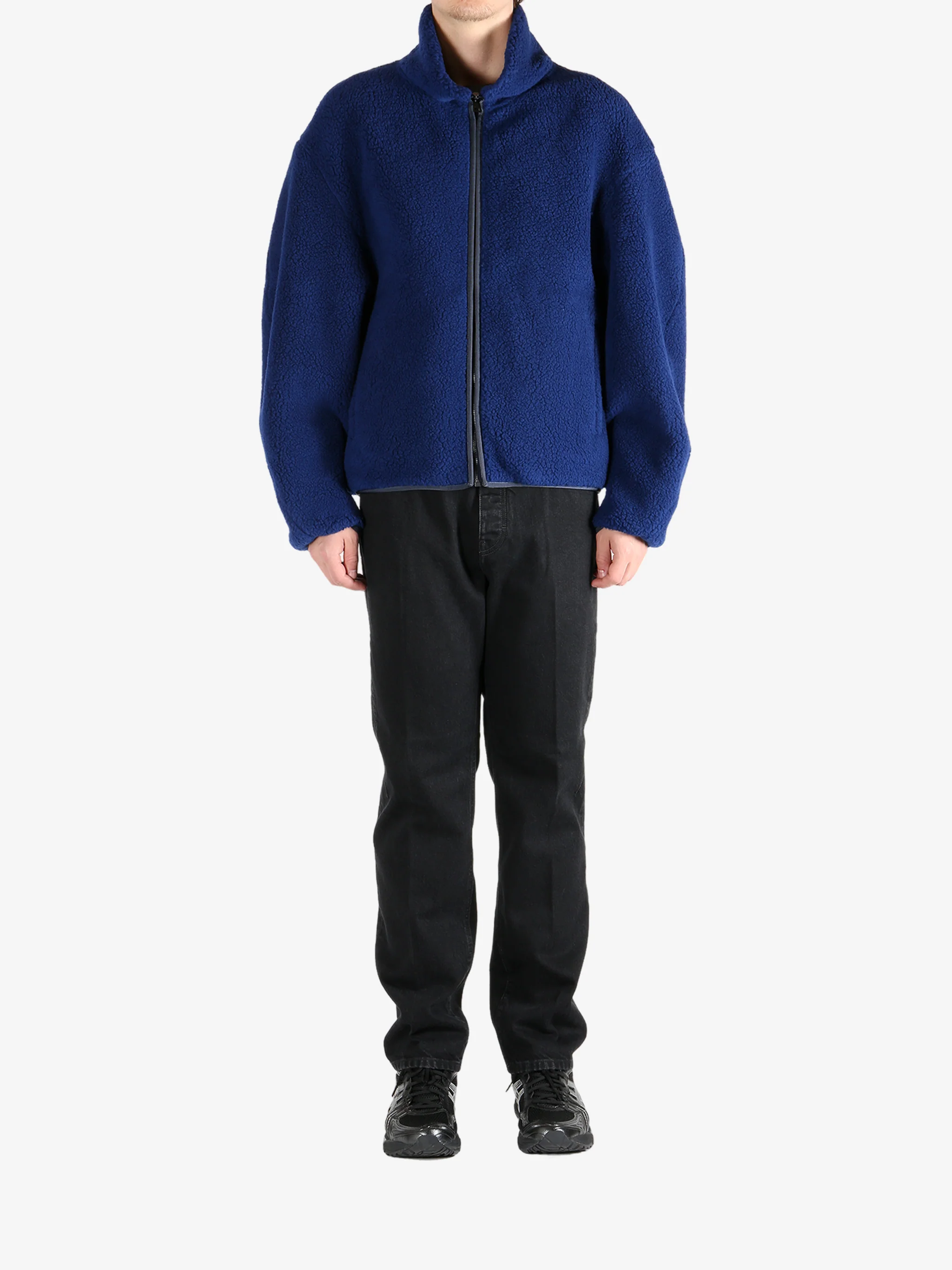 GIVENCHY - Men Couture Seam Fleece Blouson - Image 4
