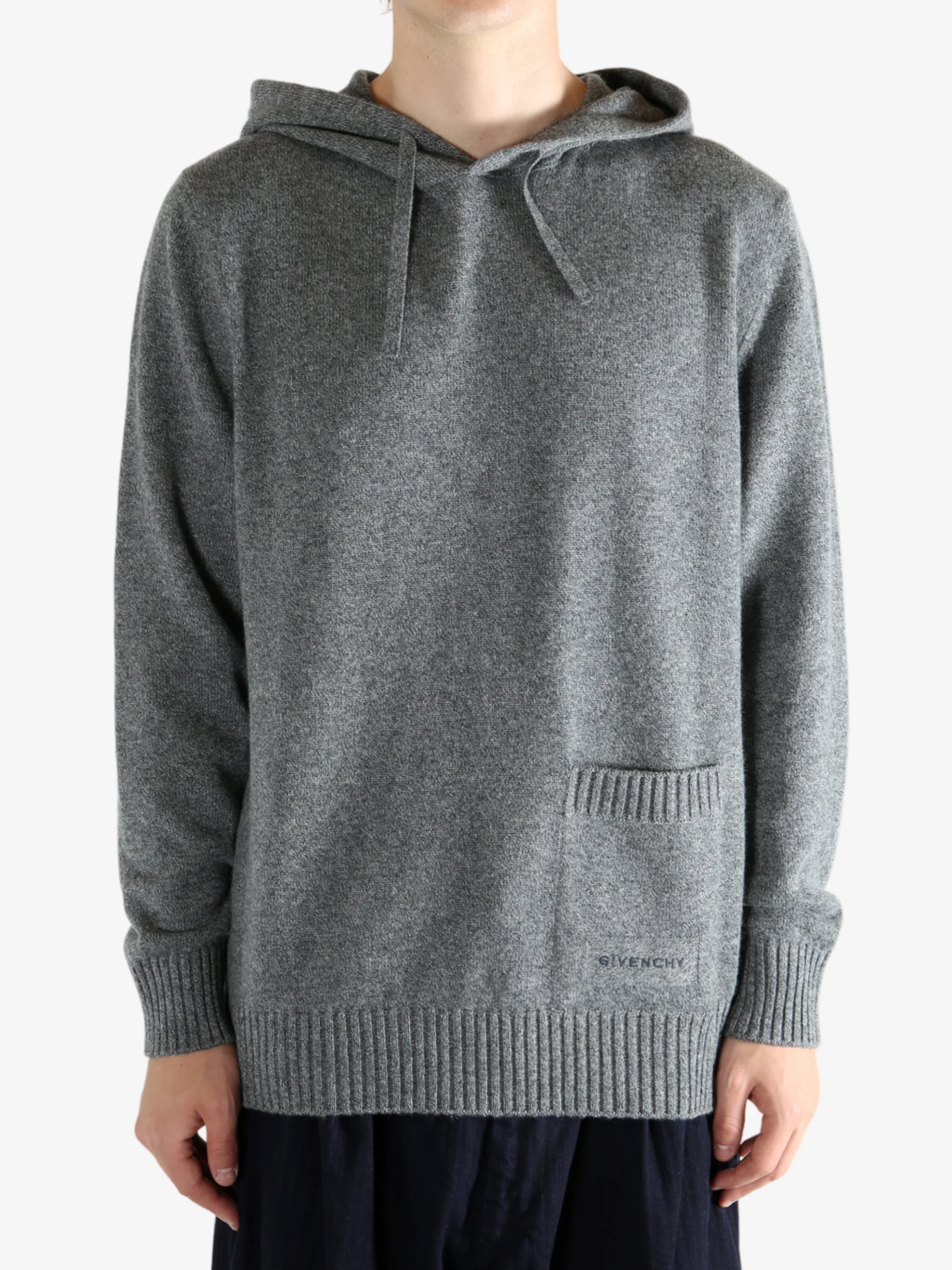 GIVENCHY - Men Front Side Pocket Hoodie
