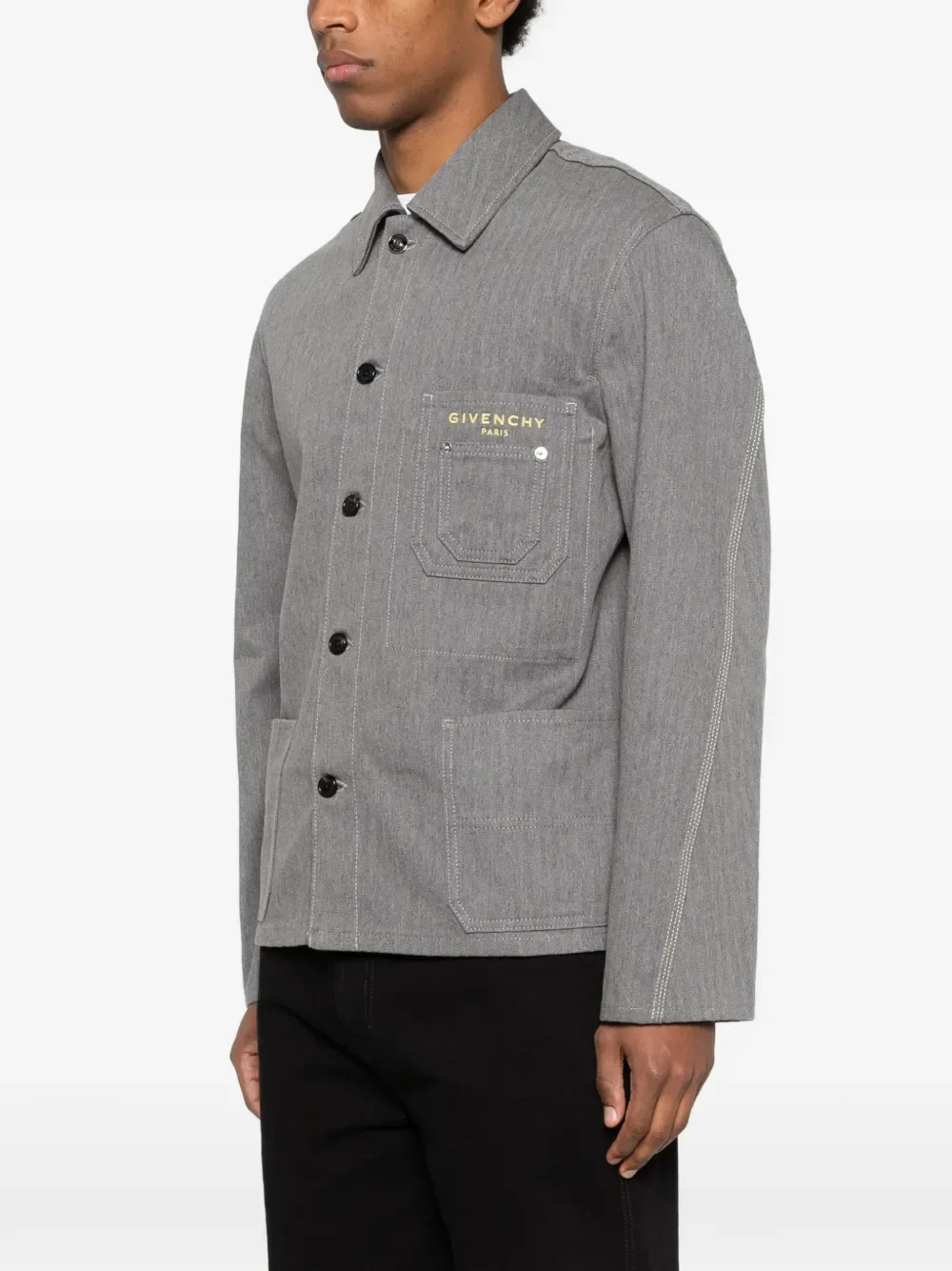 GIVENCHY - Men Patch Pockets Jacket - Image 2