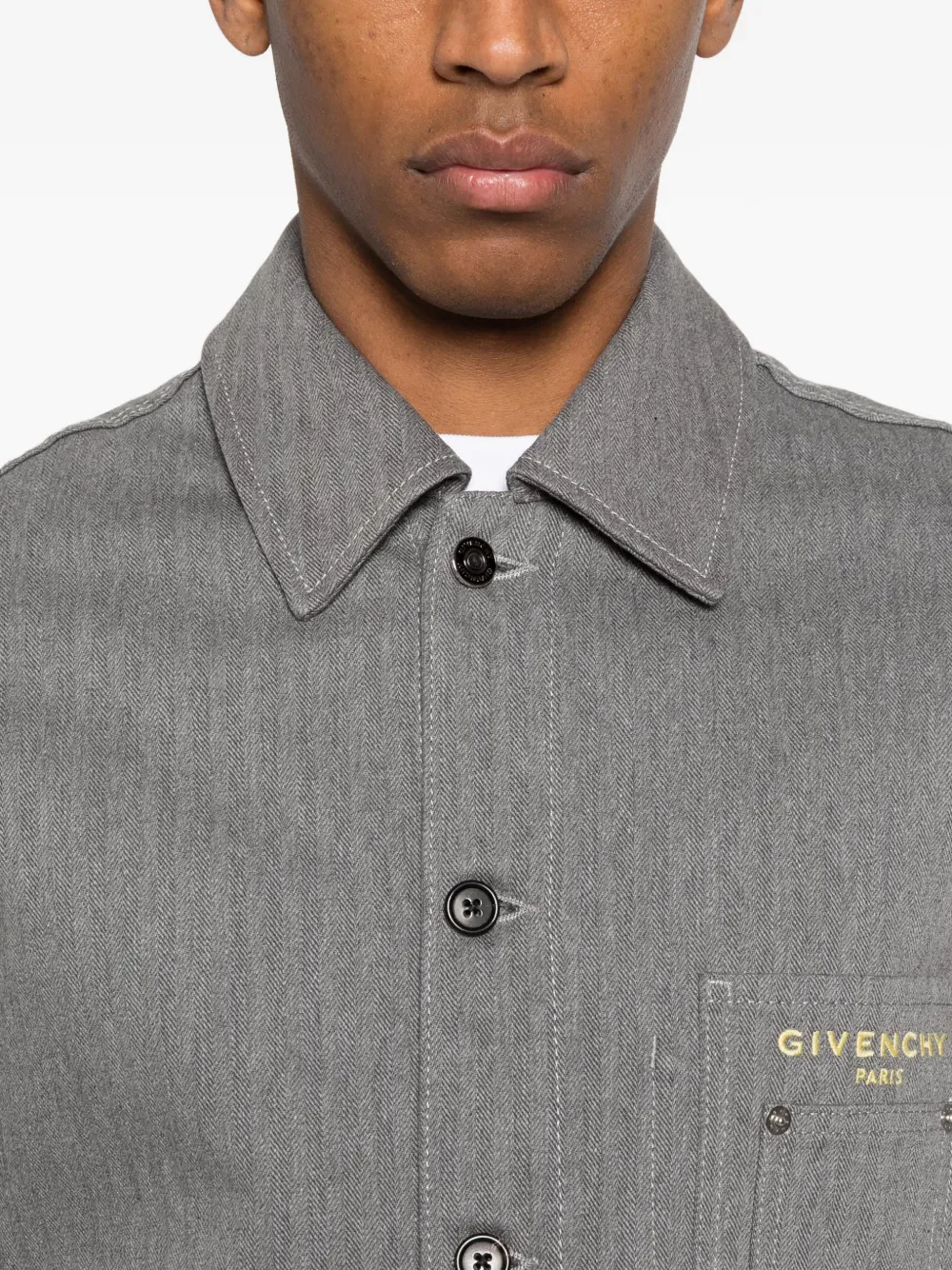 GIVENCHY - Men Patch Pockets Jacket - Image 4