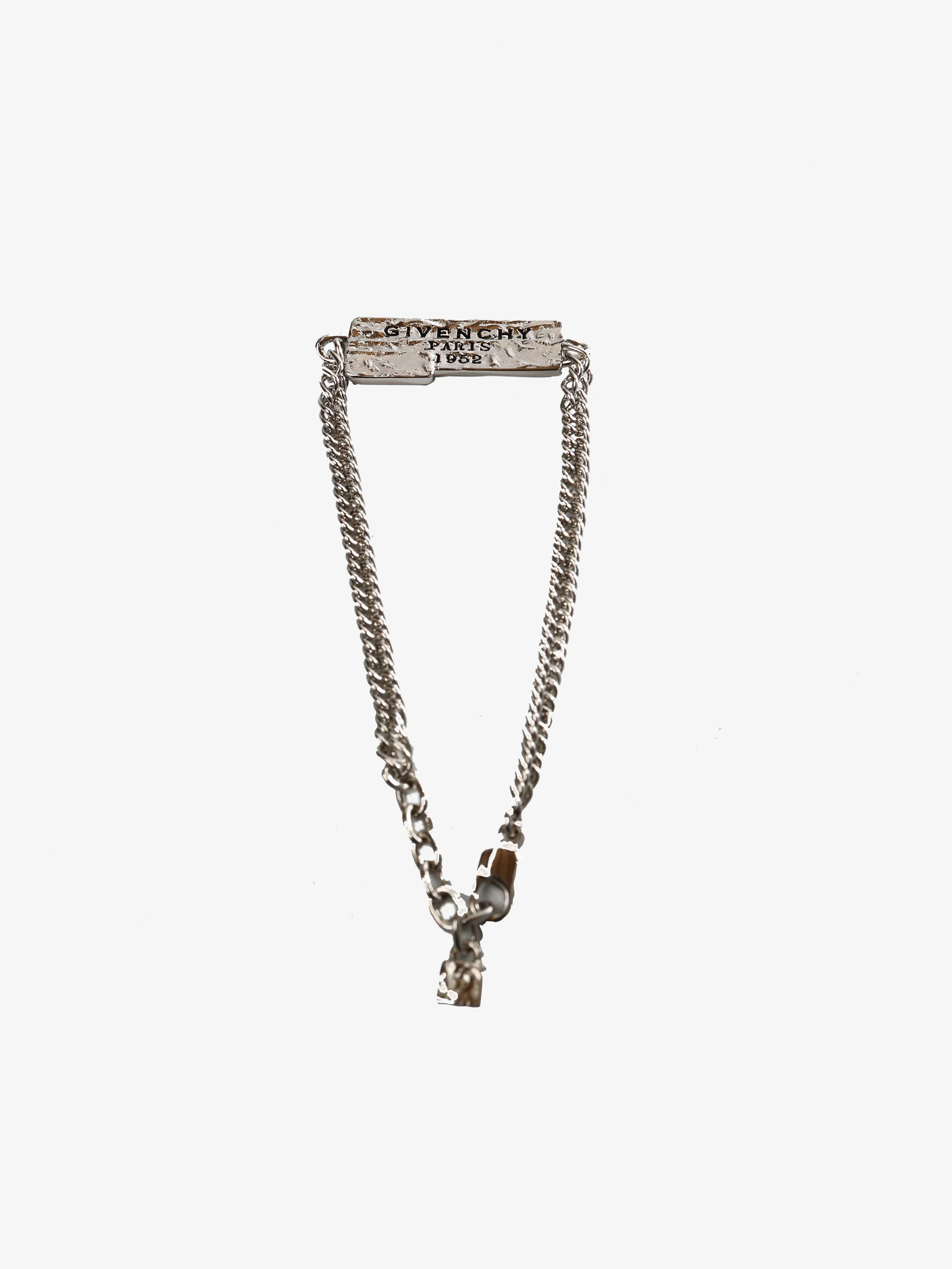 GIVENCHY - Women Givenchy Tape Silvery Chain Bracelet