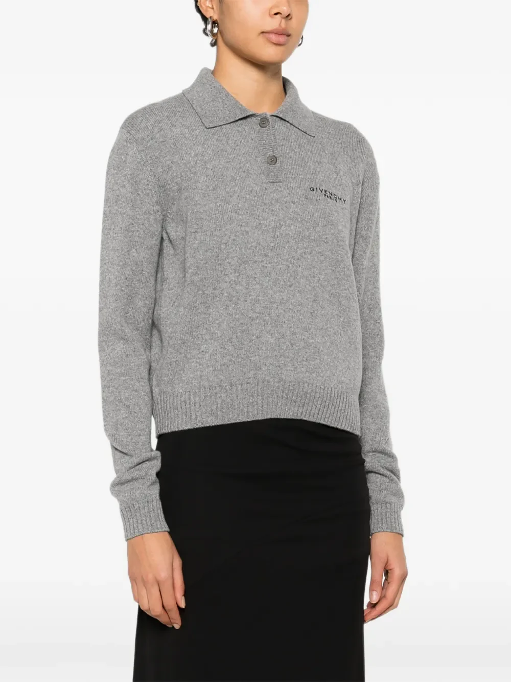 GIVENCHY - Women Long Sleeves Polo Shirt - Image 2