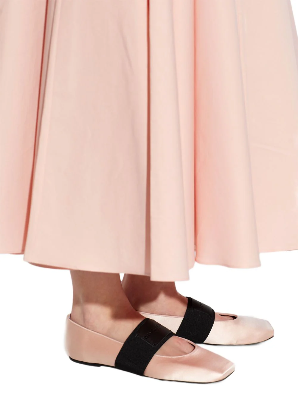 GIVENCHY - Women Sliced Square Ballerina Tonal - Image 5