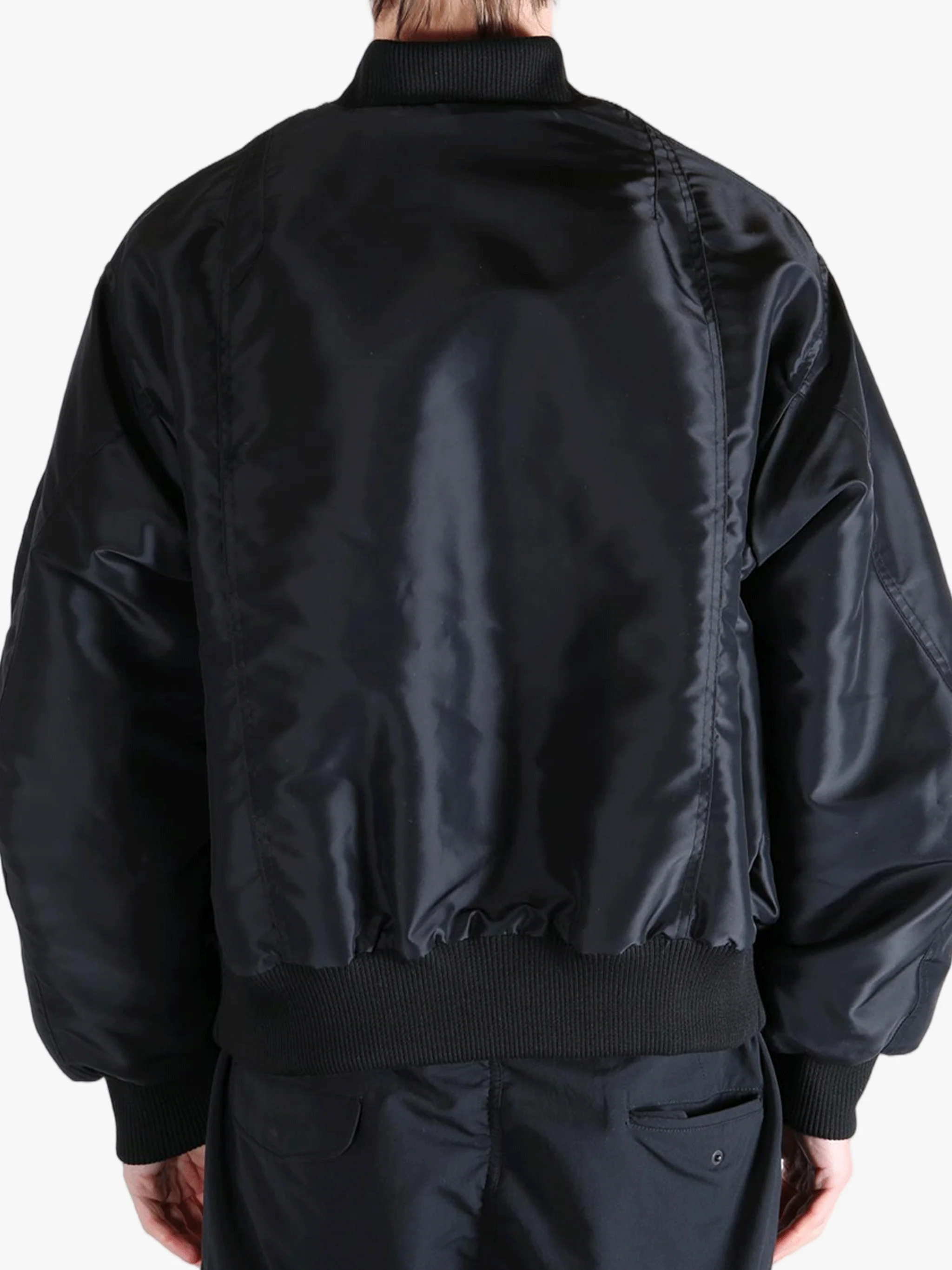 HELLSTAR - Men Core Logo Bomber Jacket - Image 3