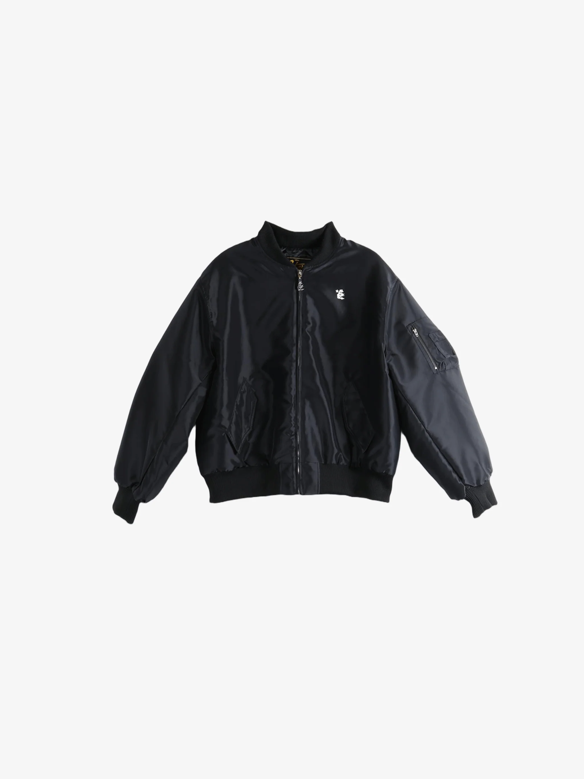 HELLSTAR - Men Core Logo Bomber Jacket - Image 4