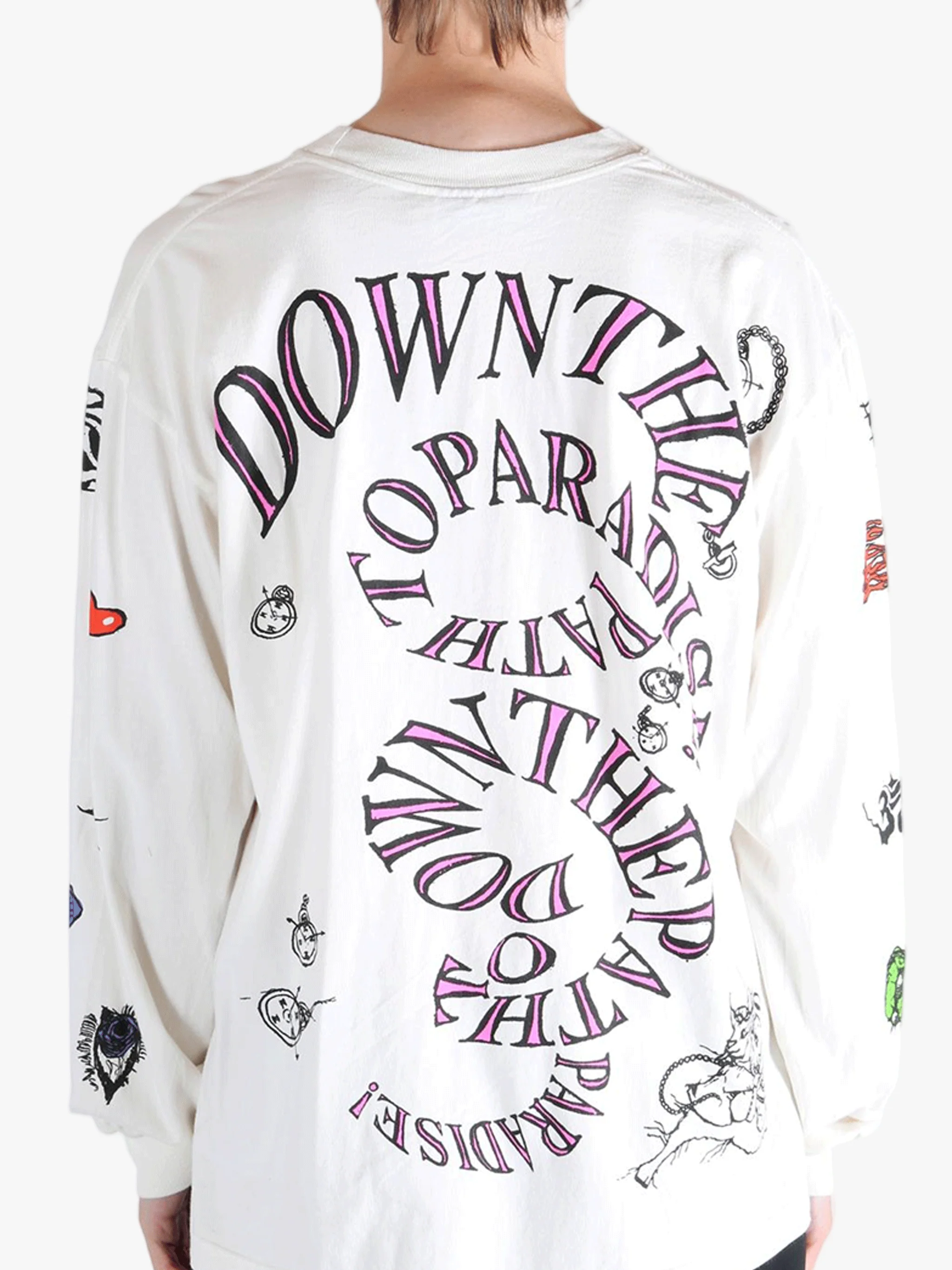 HELLSTAR - Men Down The Paradise Path Longsleeve T-Shirt - Image 3