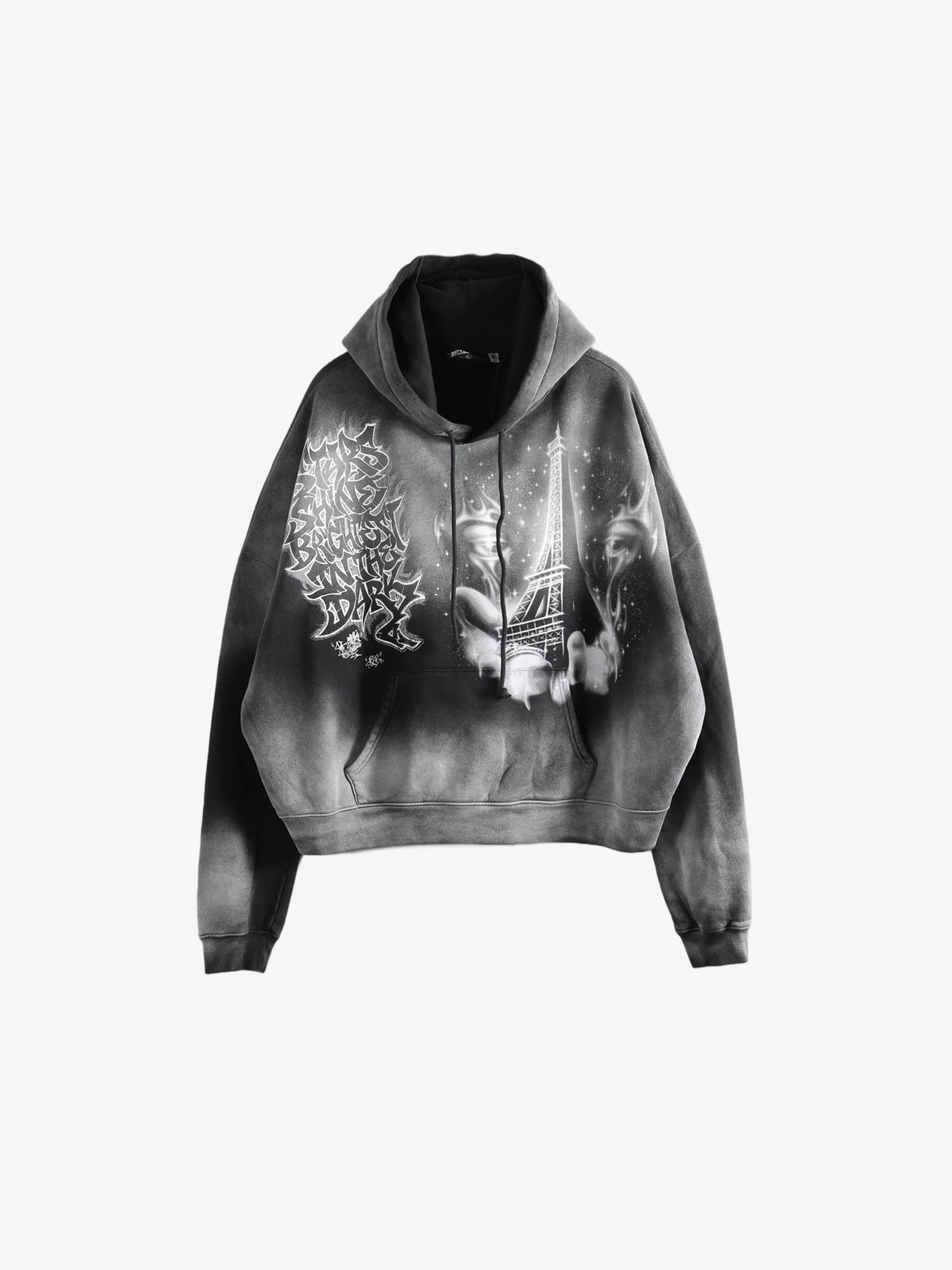 HELLSTAR - Men Eiffel Tower Hoodie - Image 4