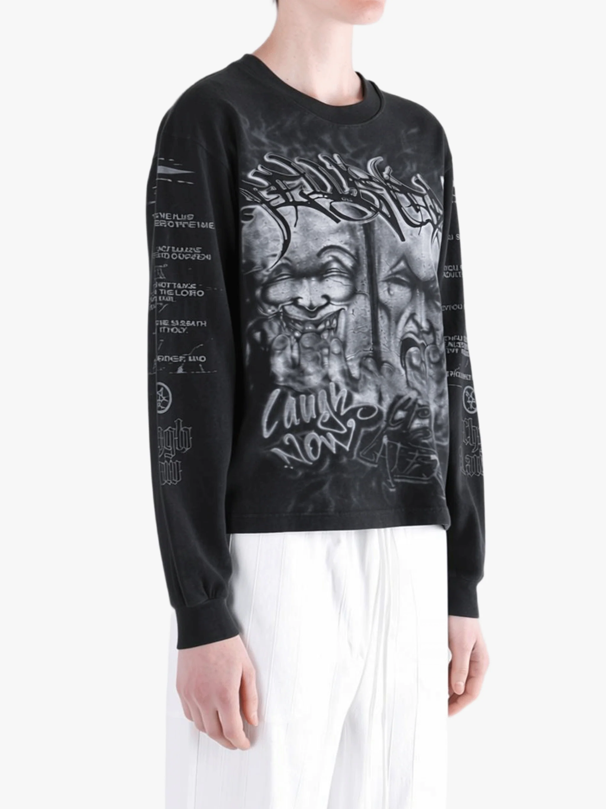 HELLSTAR - Men "Laugh Now Cry Later" Longsleeve - Image 2