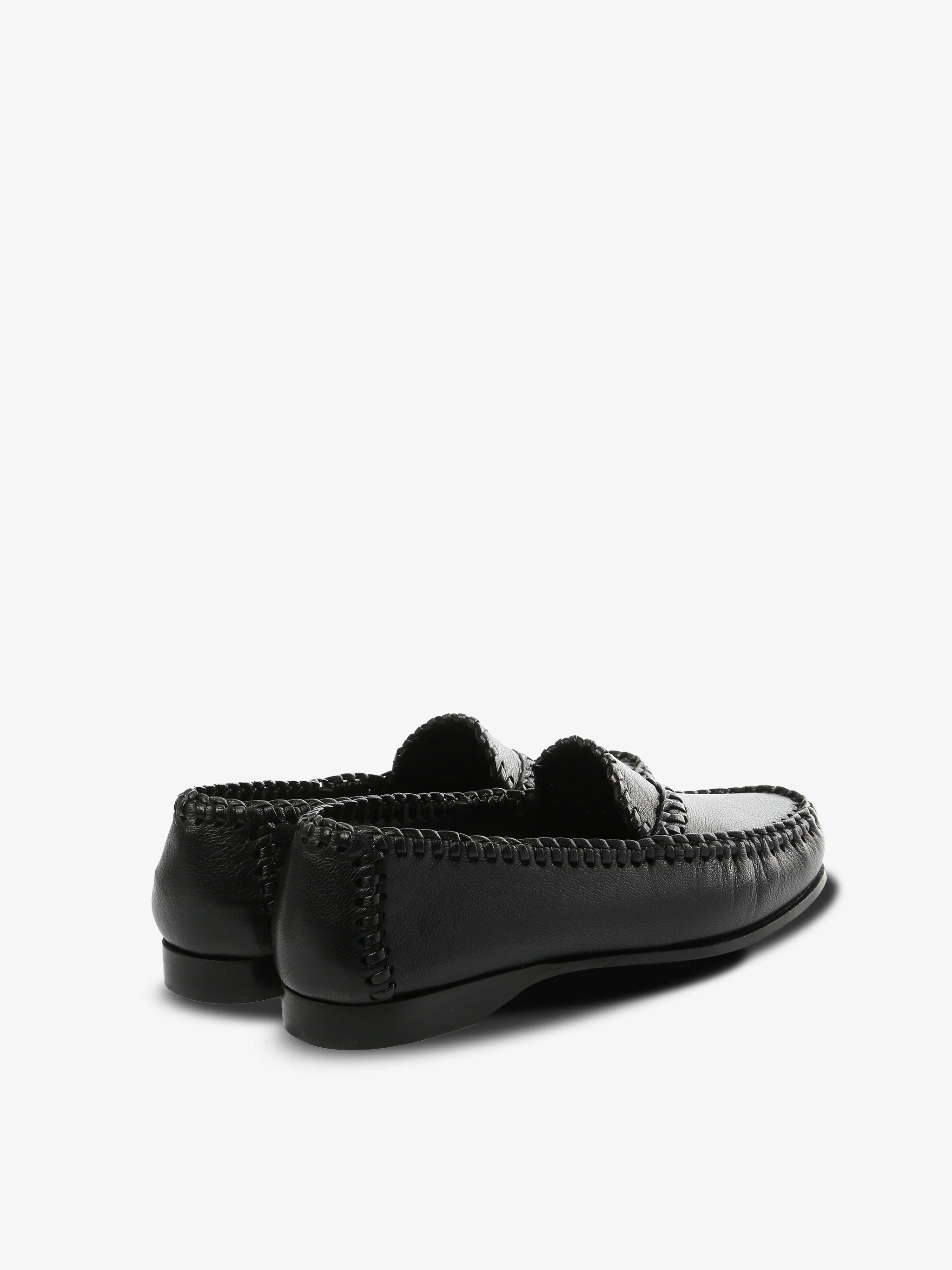 HEREU - Women Braided Seam Slip-on Loafer - Image 3