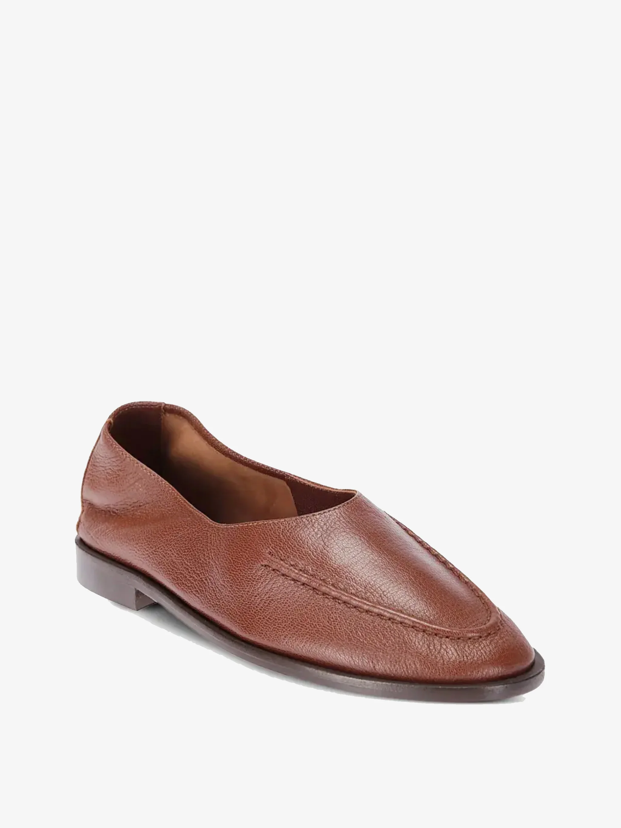 HEREU - Women High Cut Deconstructed Loafer With Thick Sole - Image 2