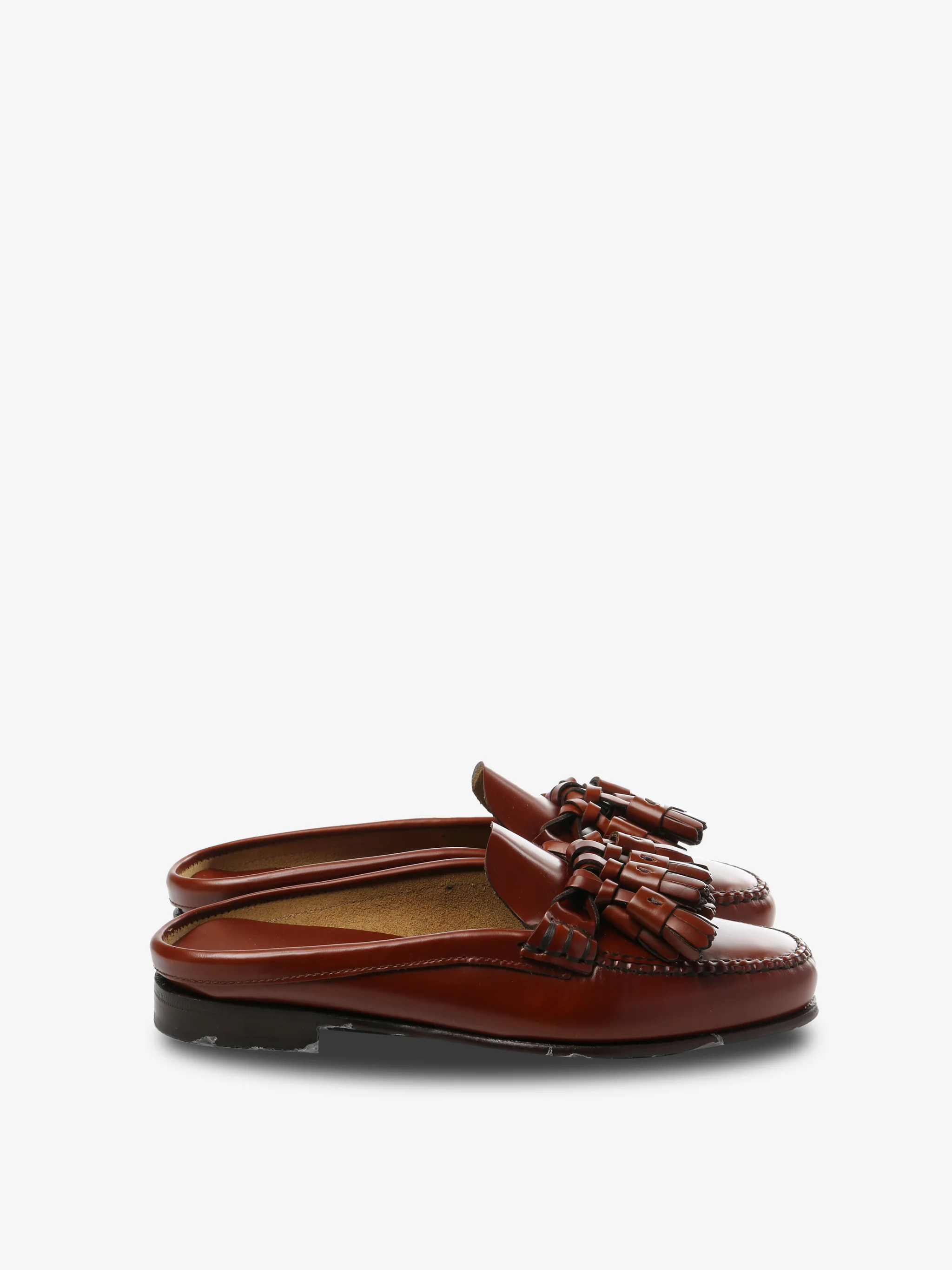 HEREU - Women Tasseled Mule loafer