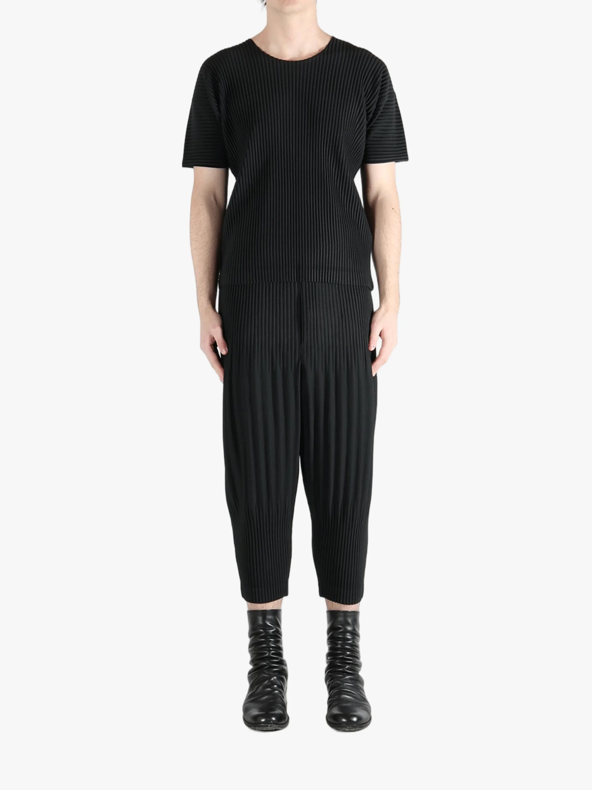 HOMME PLISSE ISSEY MIYAKE - Men Basics T-Shirt - Image 4