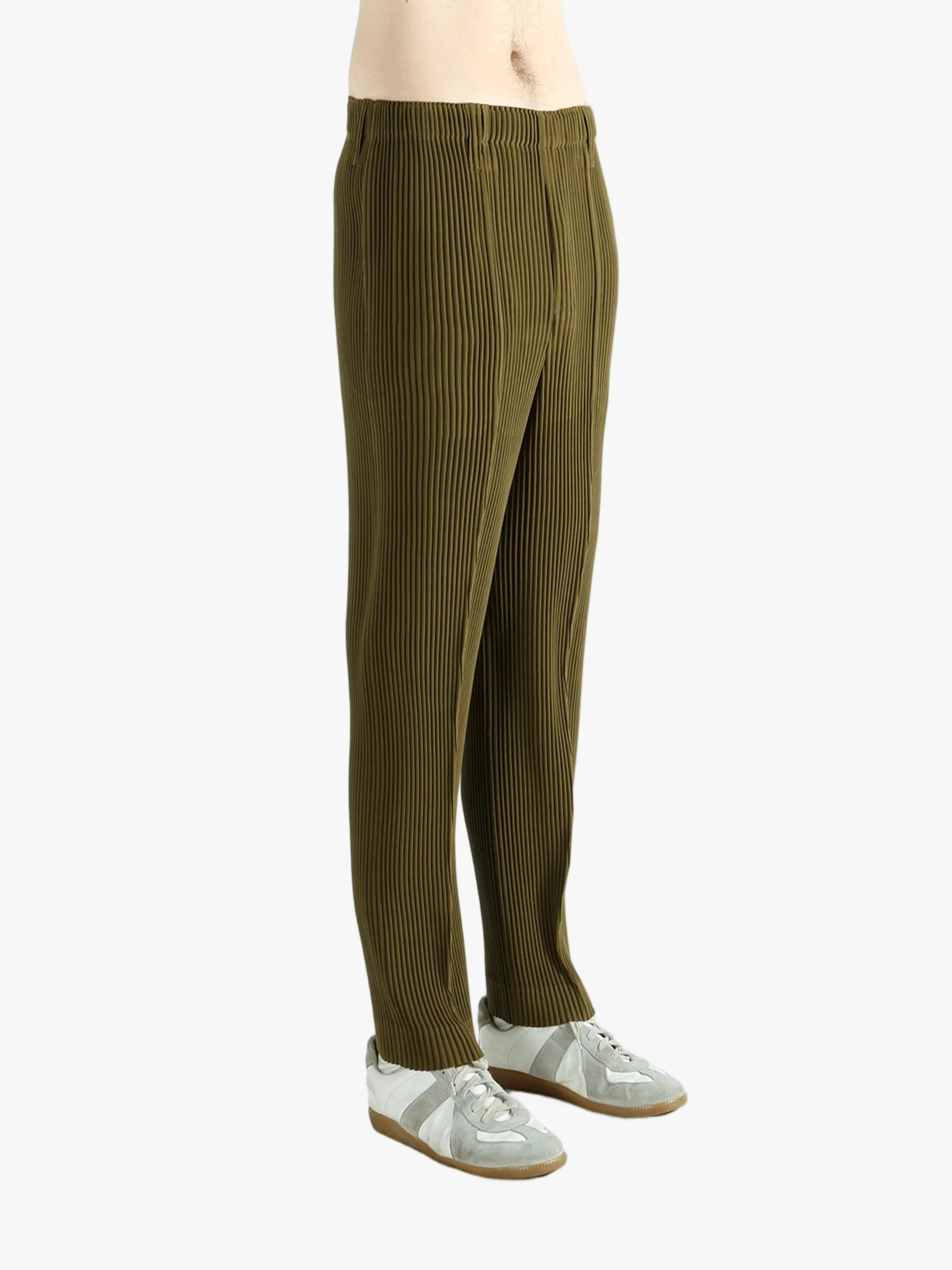 HOMME PLISSE ISSEY MIYAKE - Men Tuxedo Pleats Pants - Image 2