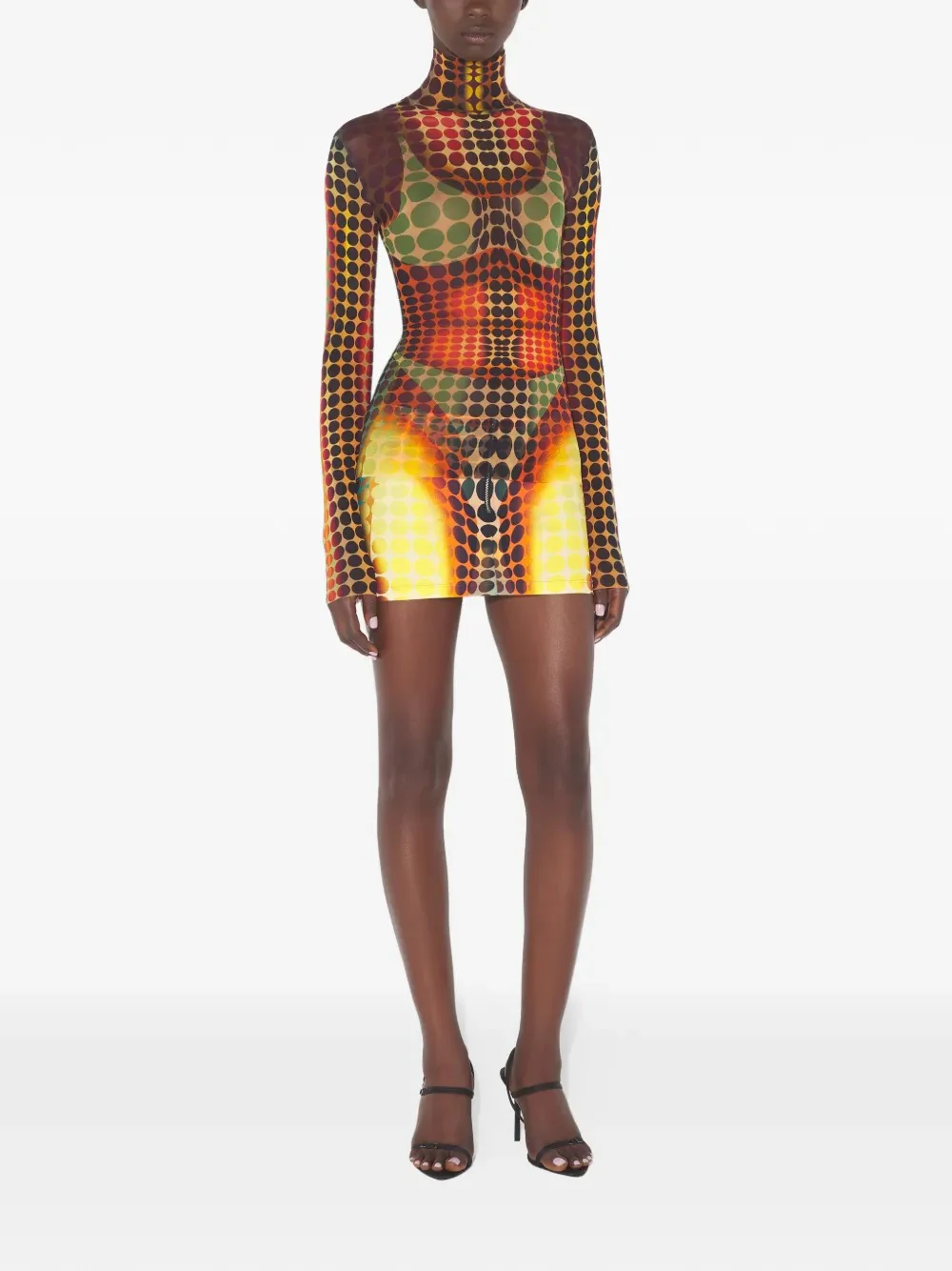 JEAN PAUL GAULTIER - Women High Neck Long Sleeves Top
