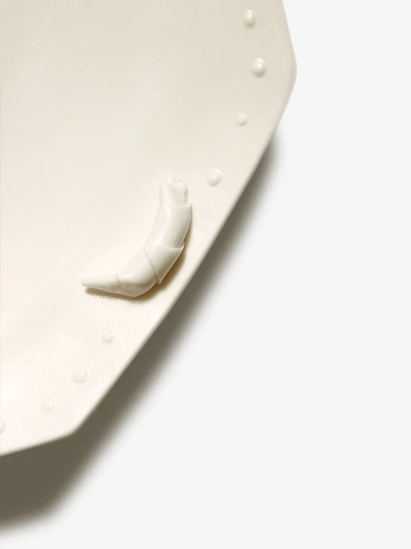JINJIN PARIS - Croissant Octagon Plate - Image 3